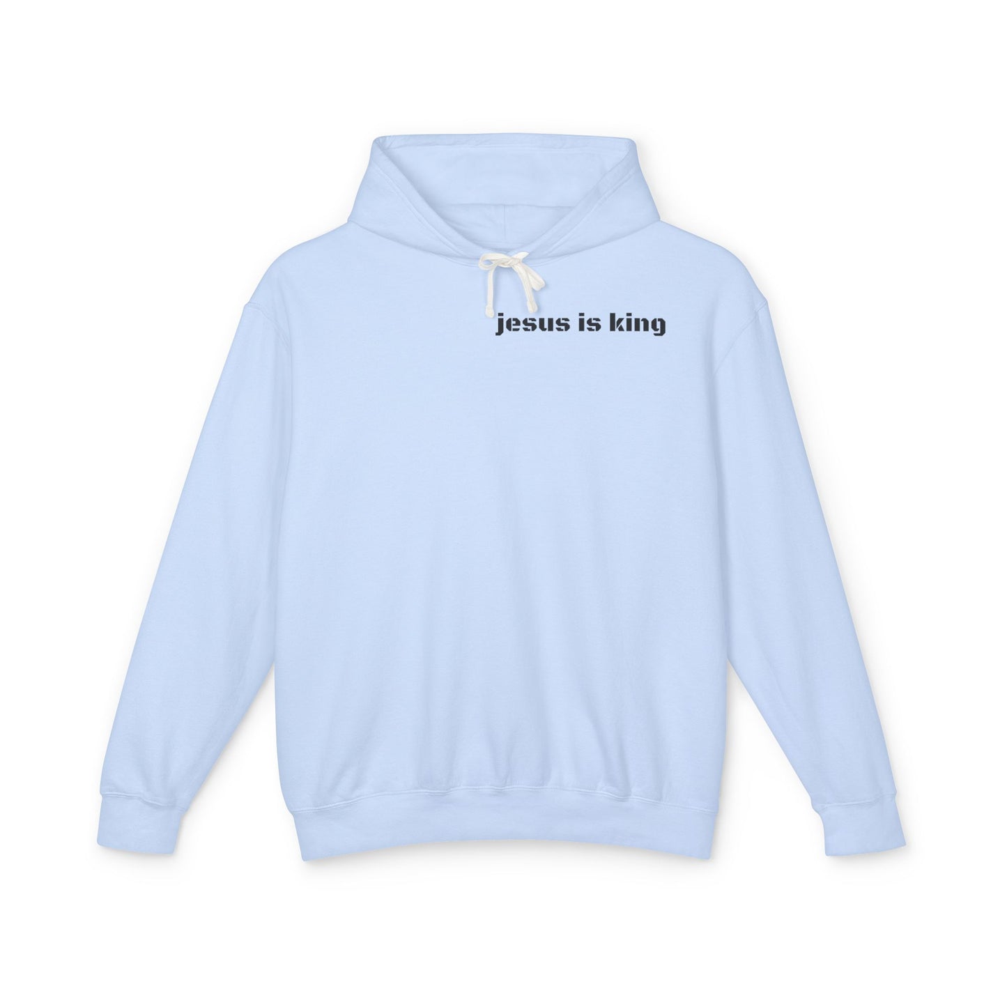 Jesus is king resurrection power hoodie