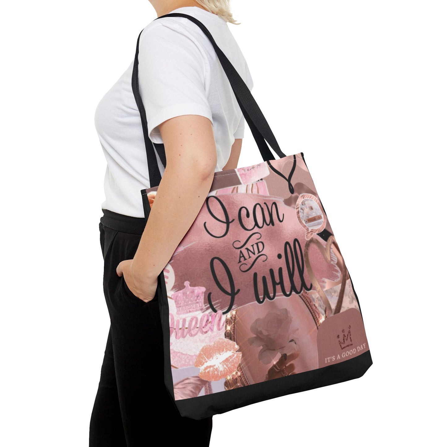 I can, and I will tote confidence in every step