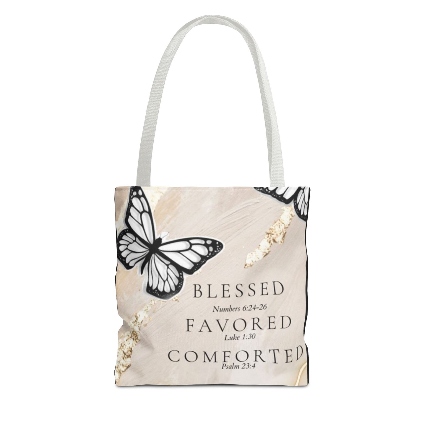 Blessed and  favored Tote Bag