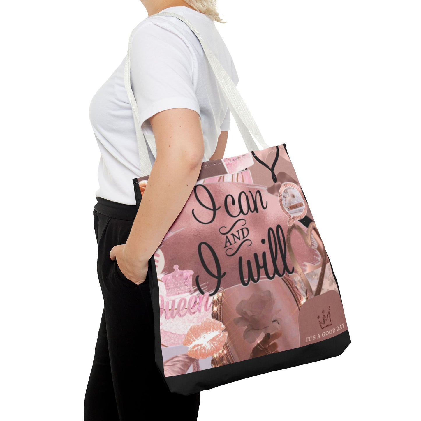 I can, and I will tote confidence in every step