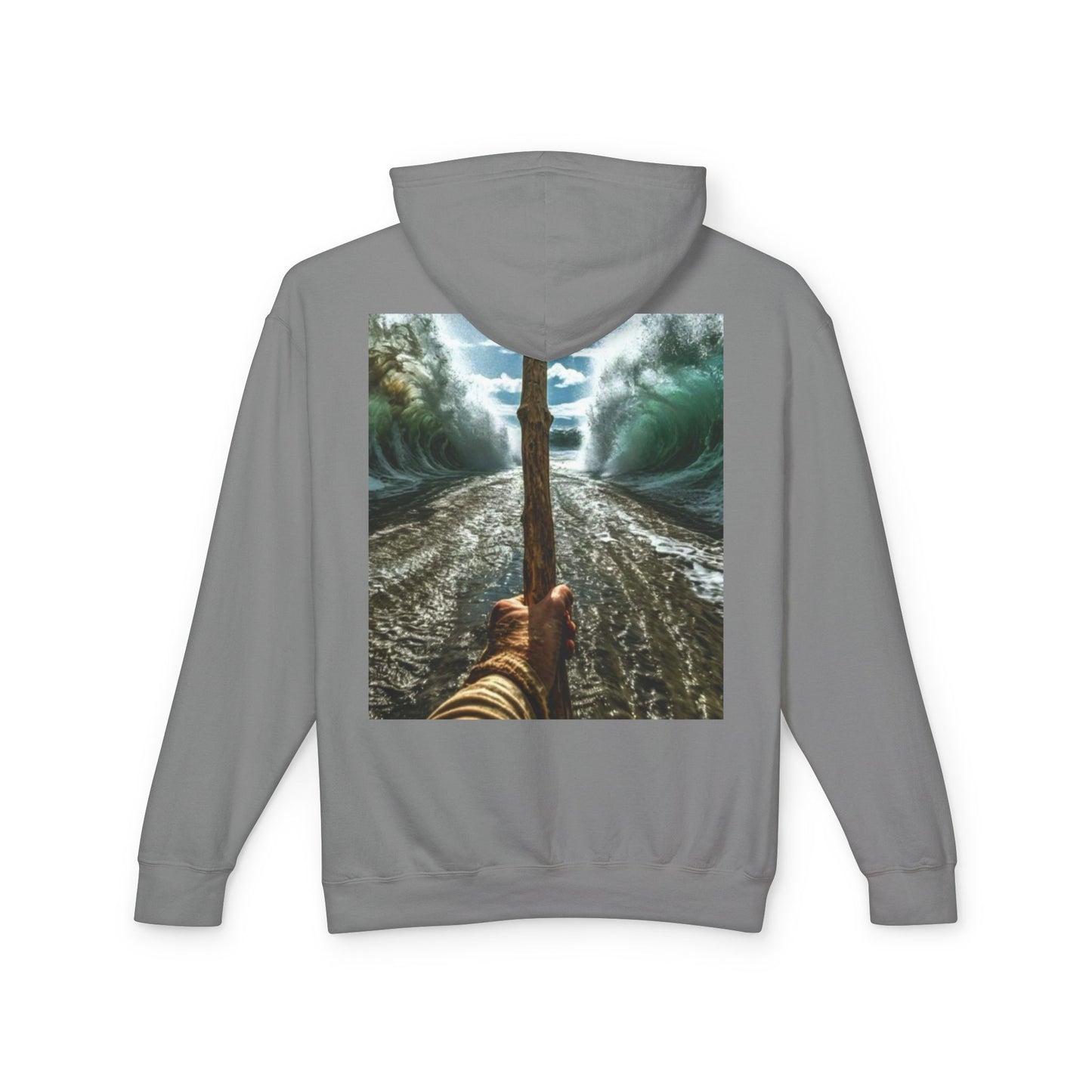 Faith over fear red sea hoodie