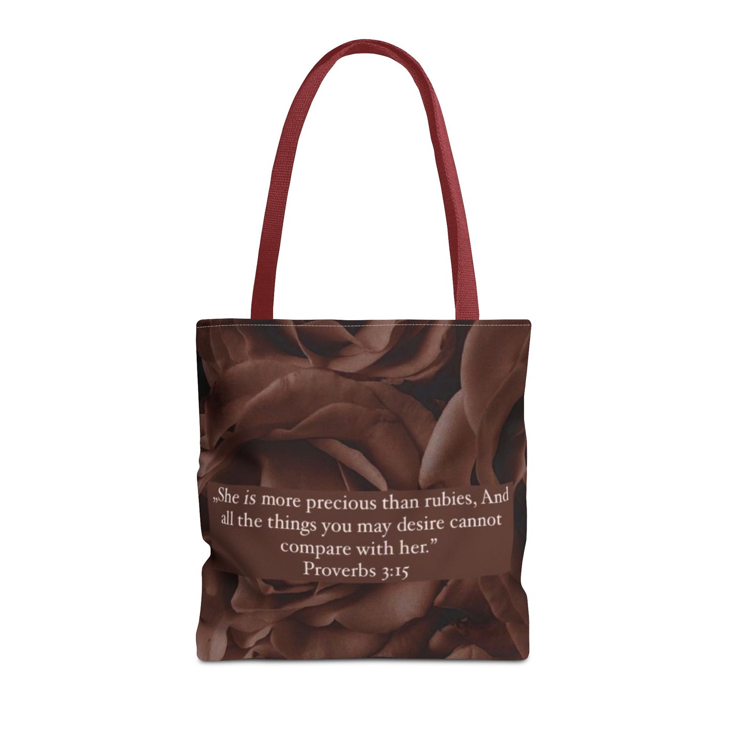 More precious than rubies Tote Bag proverbs 3:15
