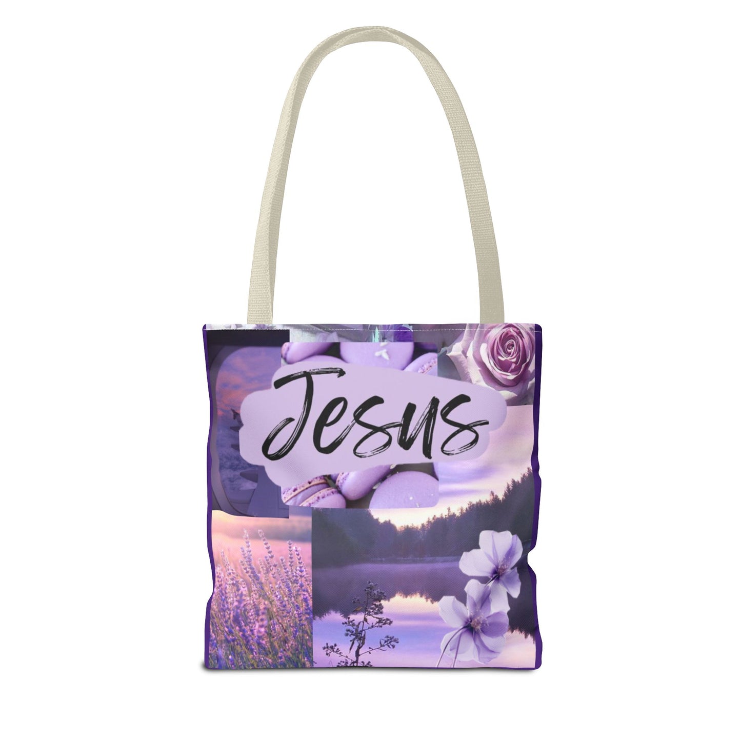 Jesus totes, calm, covered, and centered