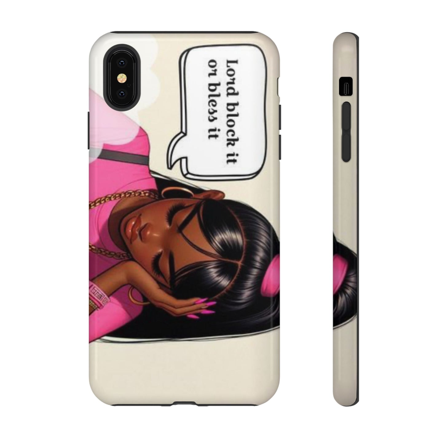 Lord block it or bless it phone Tough Cases