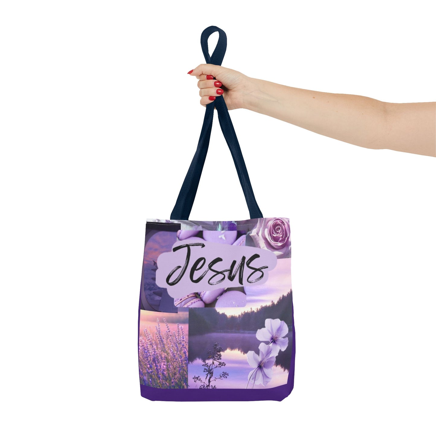 Jesus totes, calm, covered, and centered