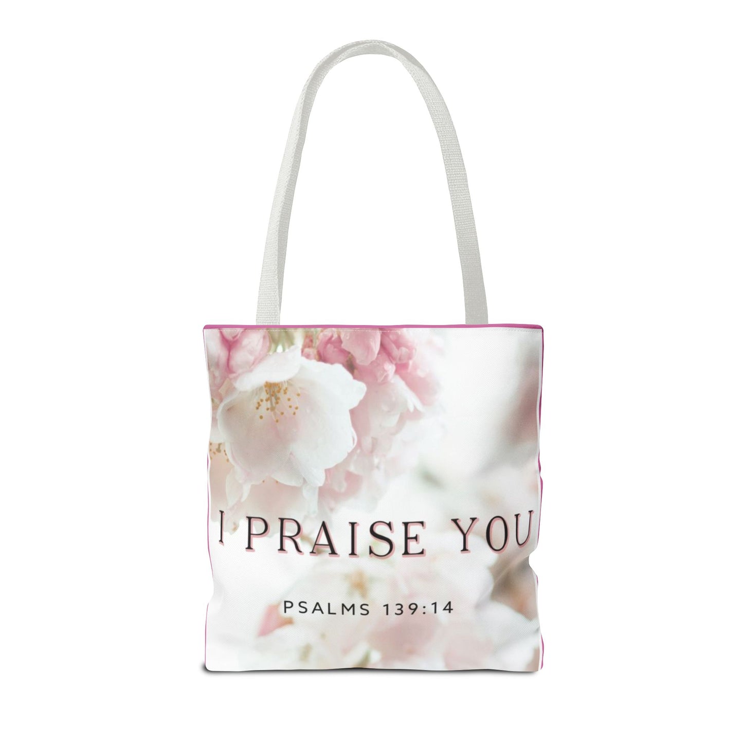 I praise you Tote Bag psalm 139:14