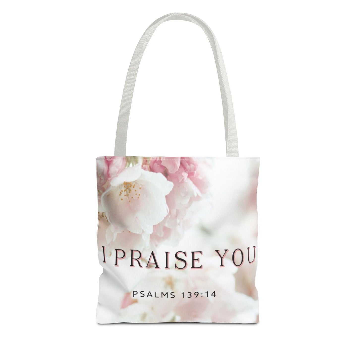 I praise you Tote Bag psalm 139:14