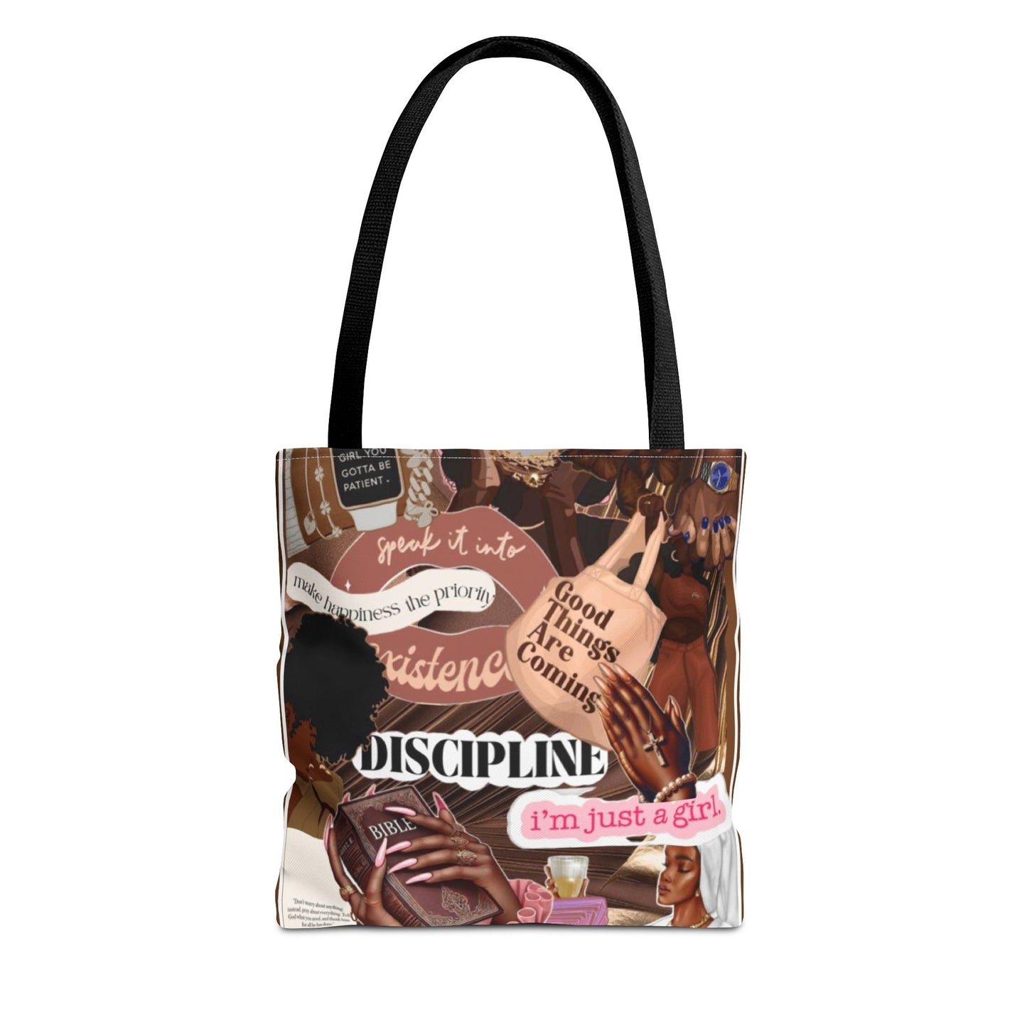 Empowerment Tote Bag - Discipline & Inspiration