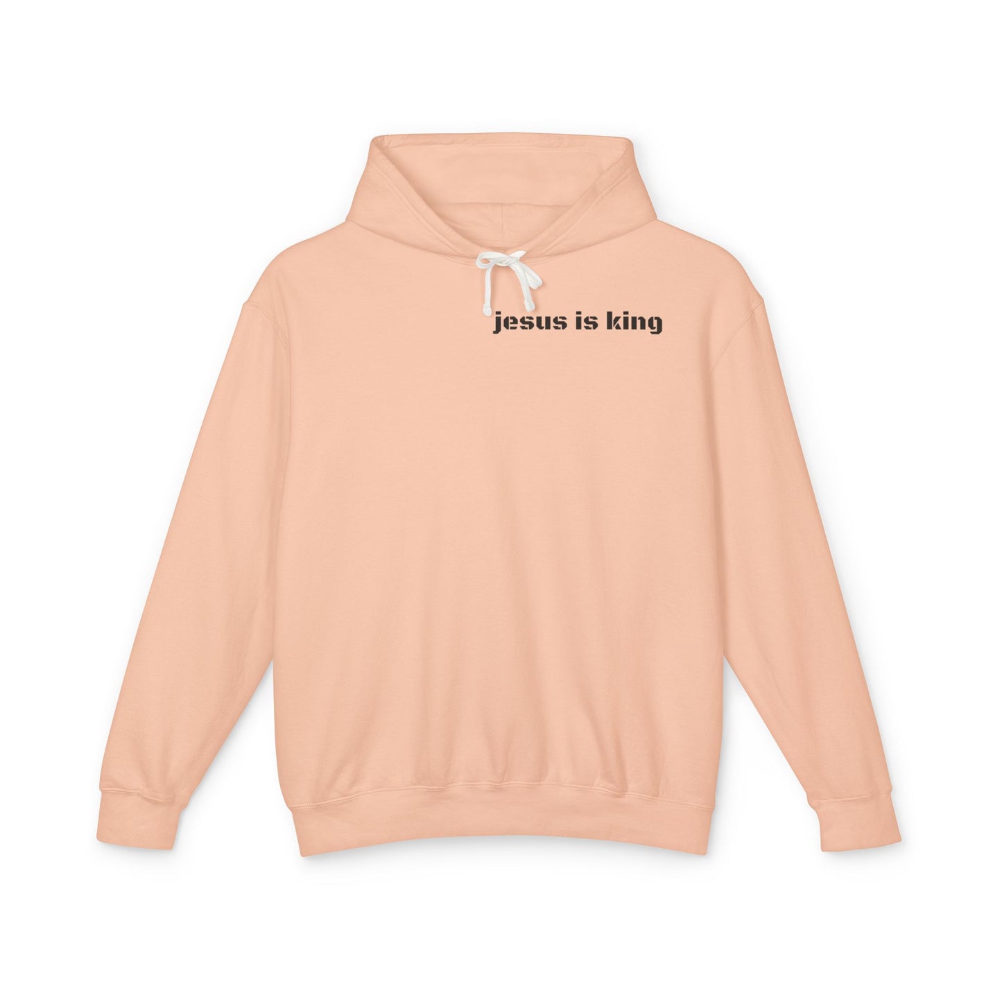 Jesus is king resurrection power hoodie