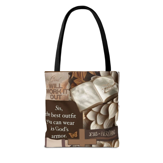 Inspirational Faith Tote Bag - Jesus is Everything Design