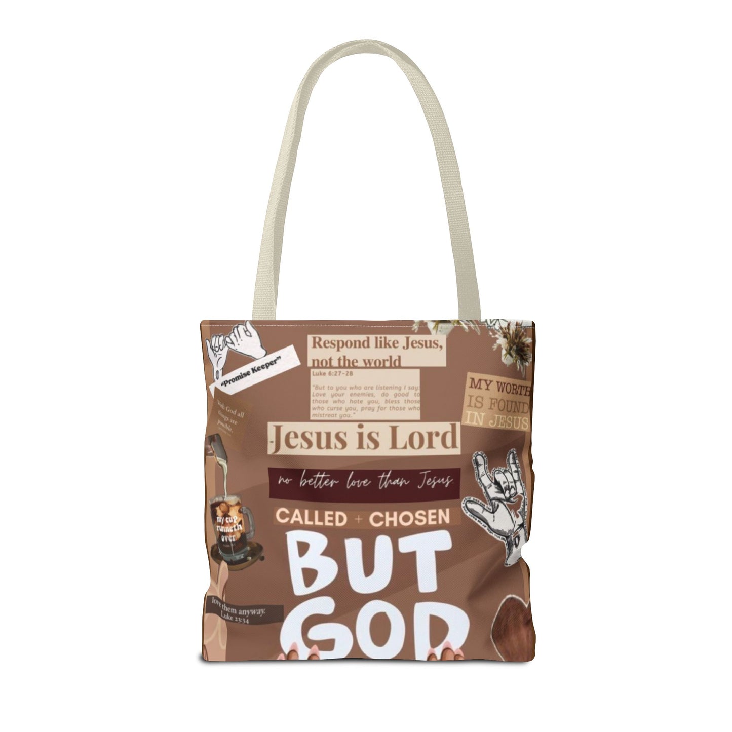 Inspirational Christian Tote Bag - 'Jesus is Lord' Design