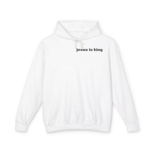 Jesus is king resurrection power hoodie