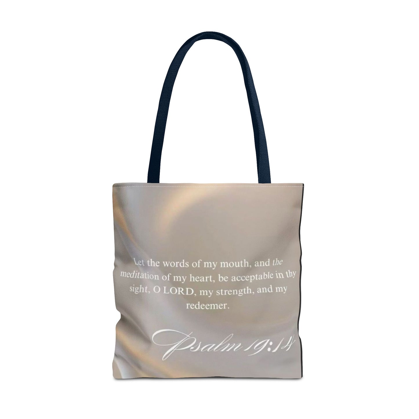 Meditation of my heart scripture Tote Bag psalm 19:14