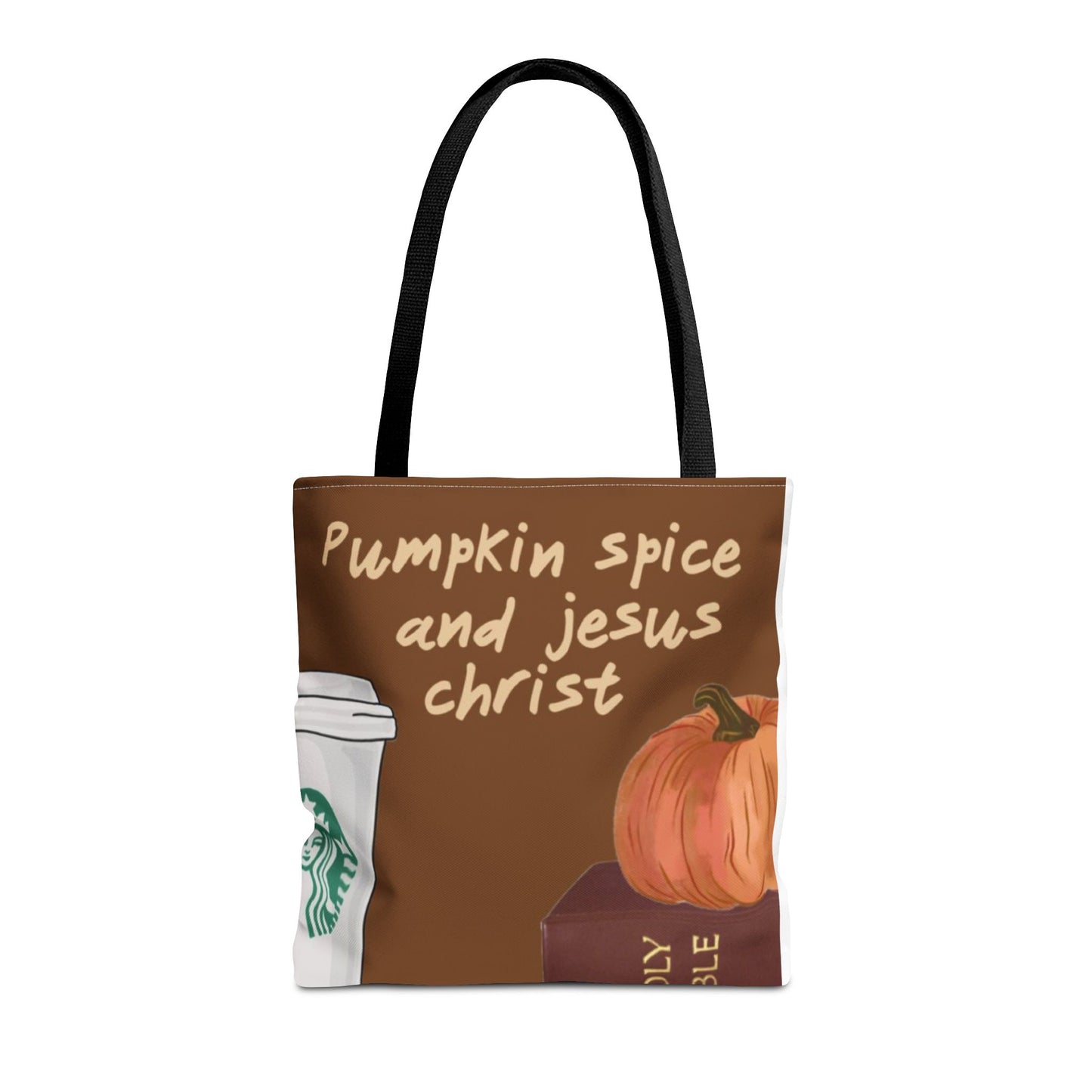 Pumpkin Spice Tote Bag - Cozy Fall Vibes