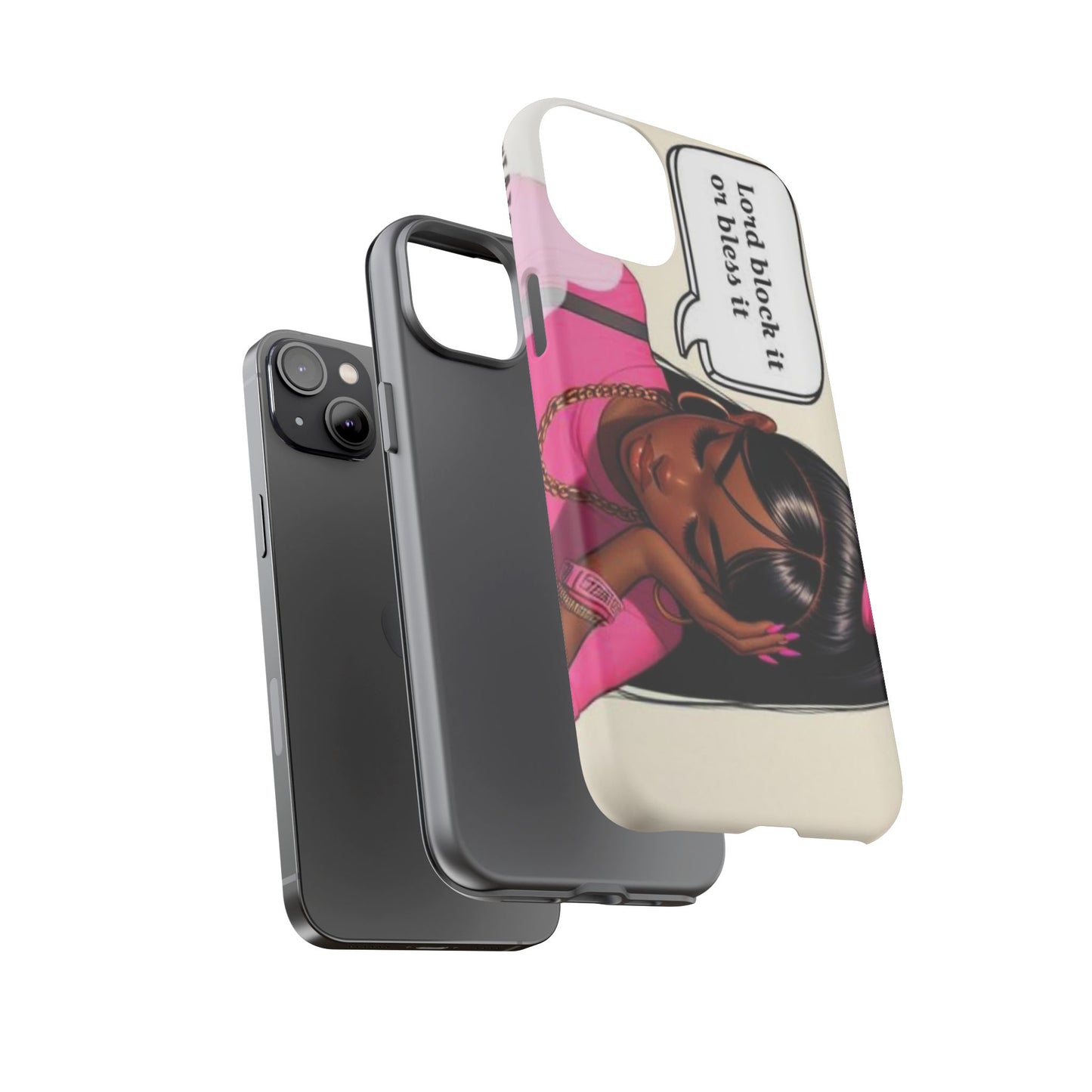 Lord block it or bless it phone Tough Cases