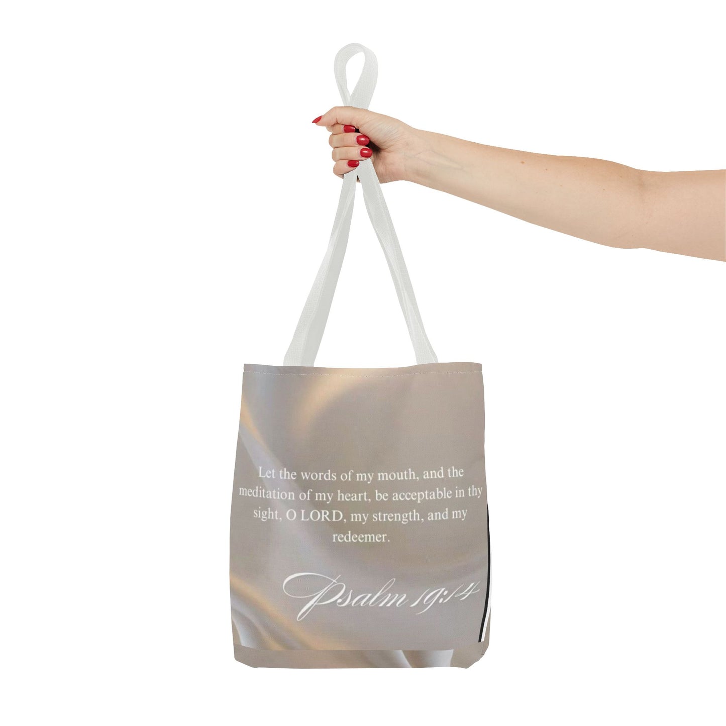 Meditation of my heart scripture Tote Bag psalm 19:14