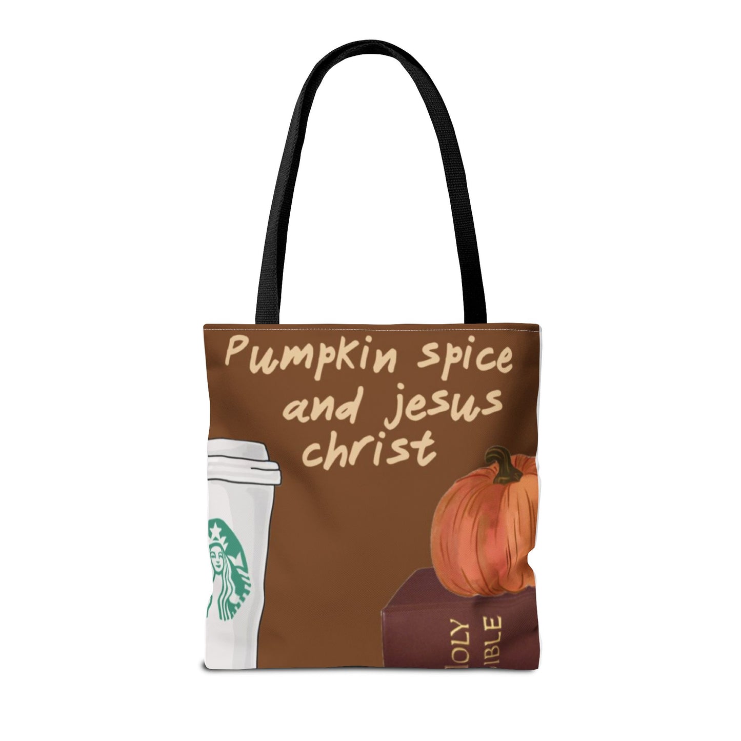 Pumpkin Spice Tote Bag - Cozy Fall Vibes