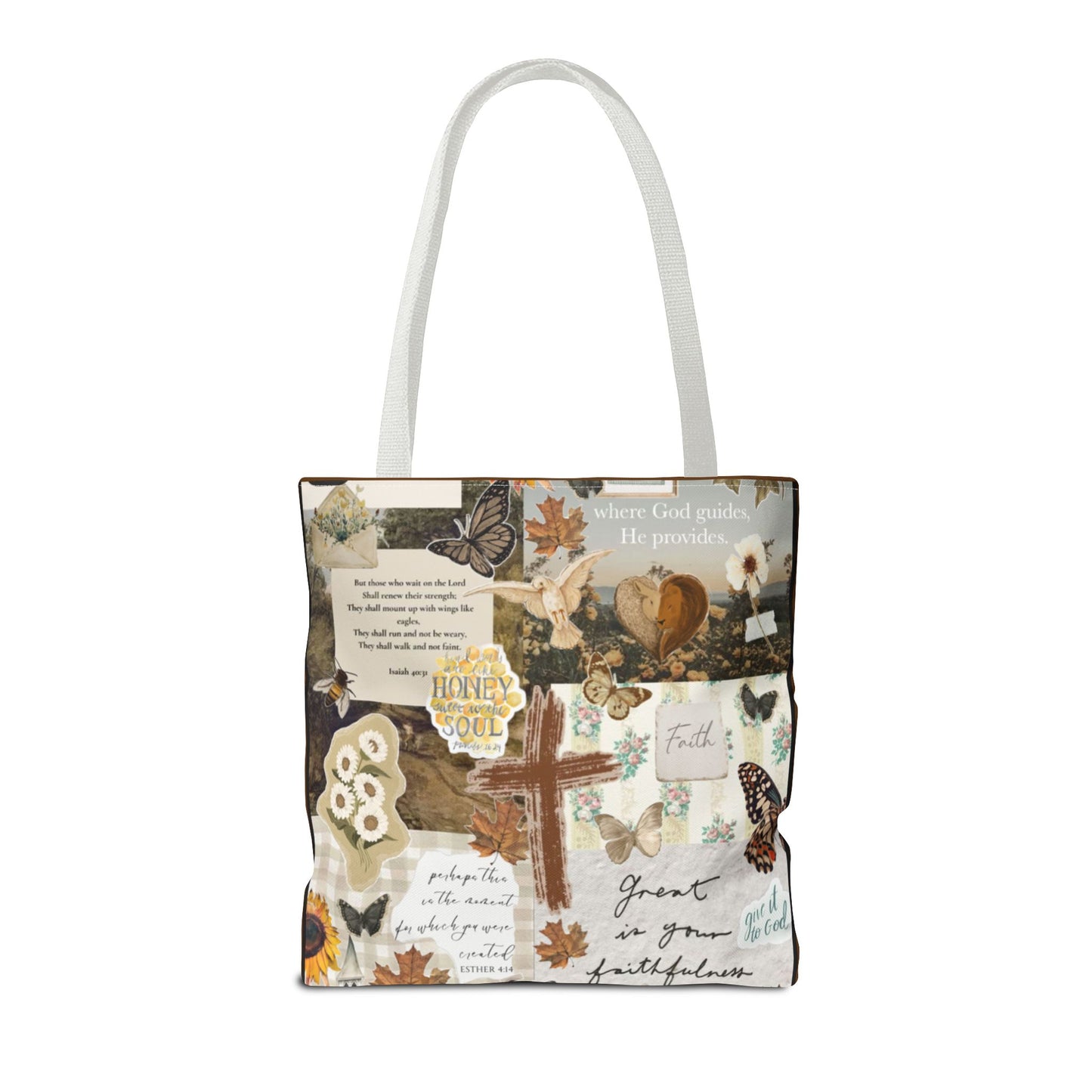 Inspirational Tote Bag for Faith and Hope