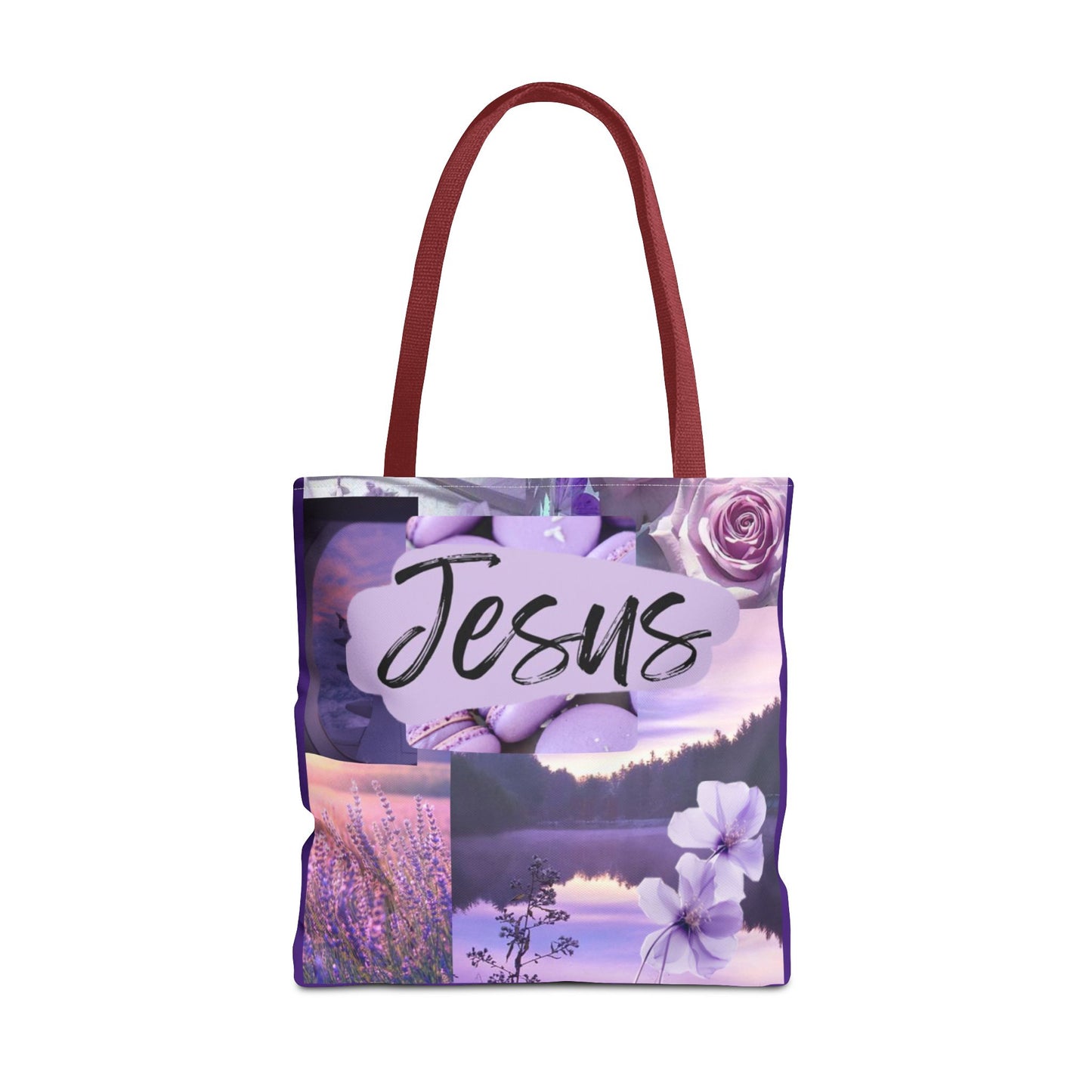 Jesus totes, calm, covered, and centered