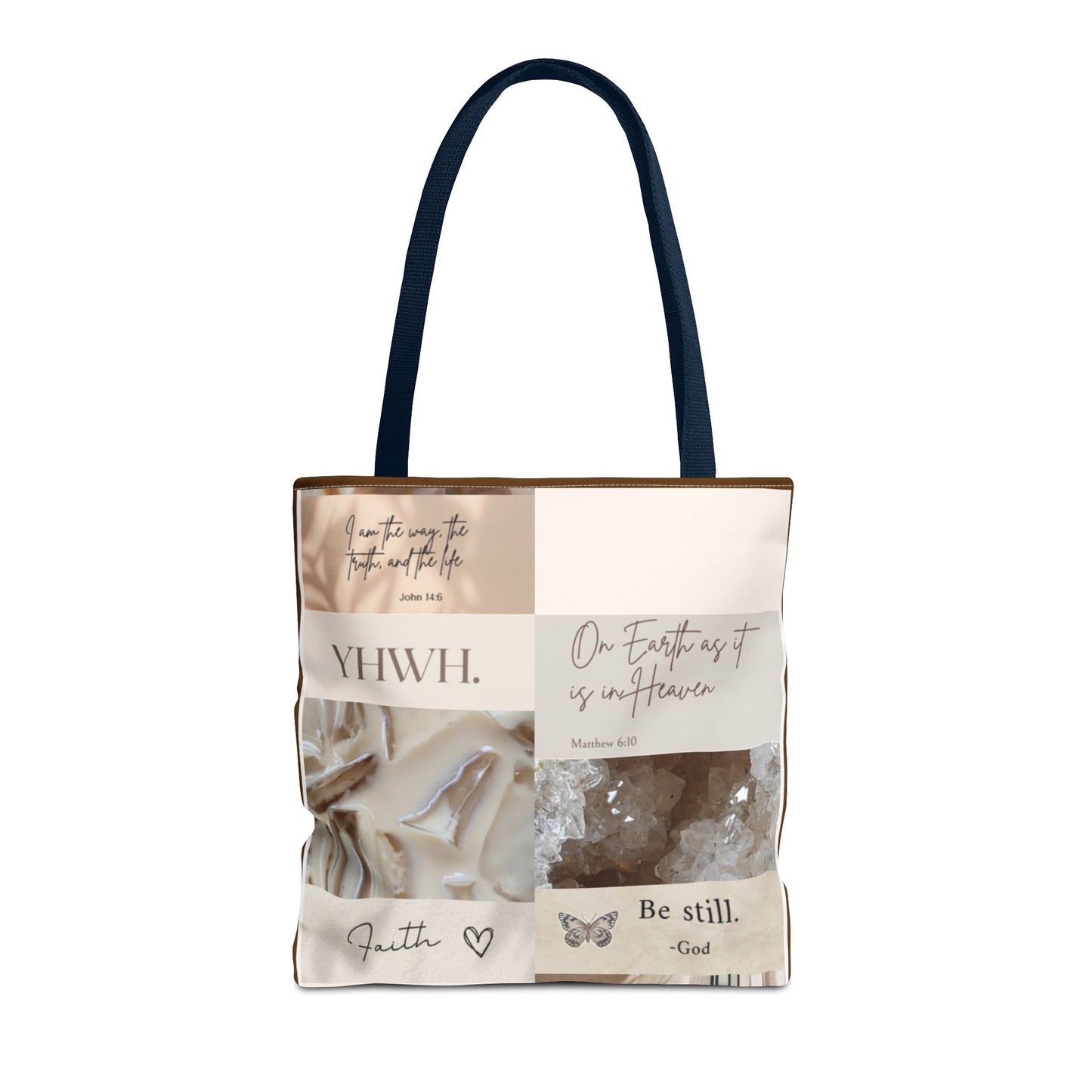 On earth as it is in heaven Tote Bag