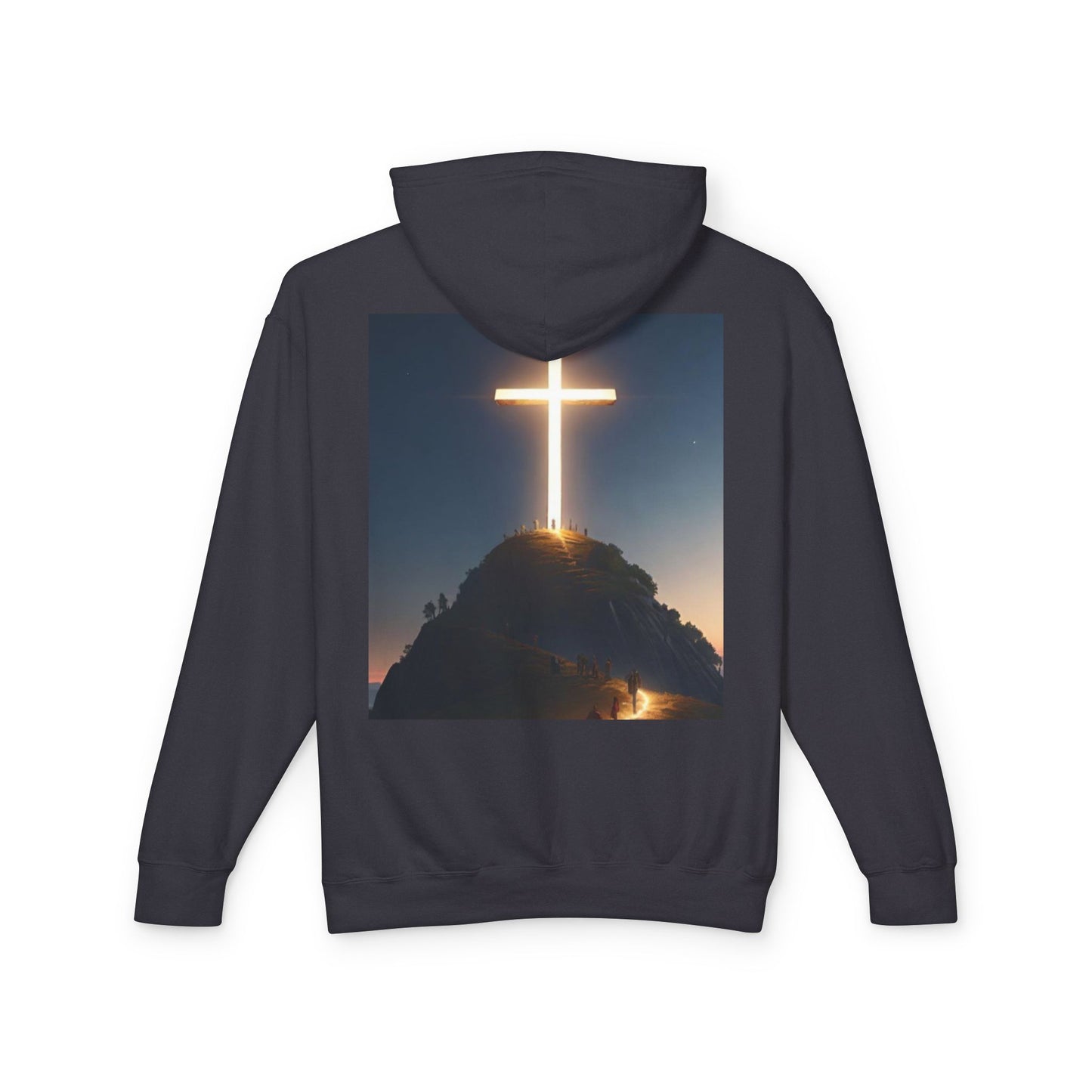 God first faith over fear hoodie unisex