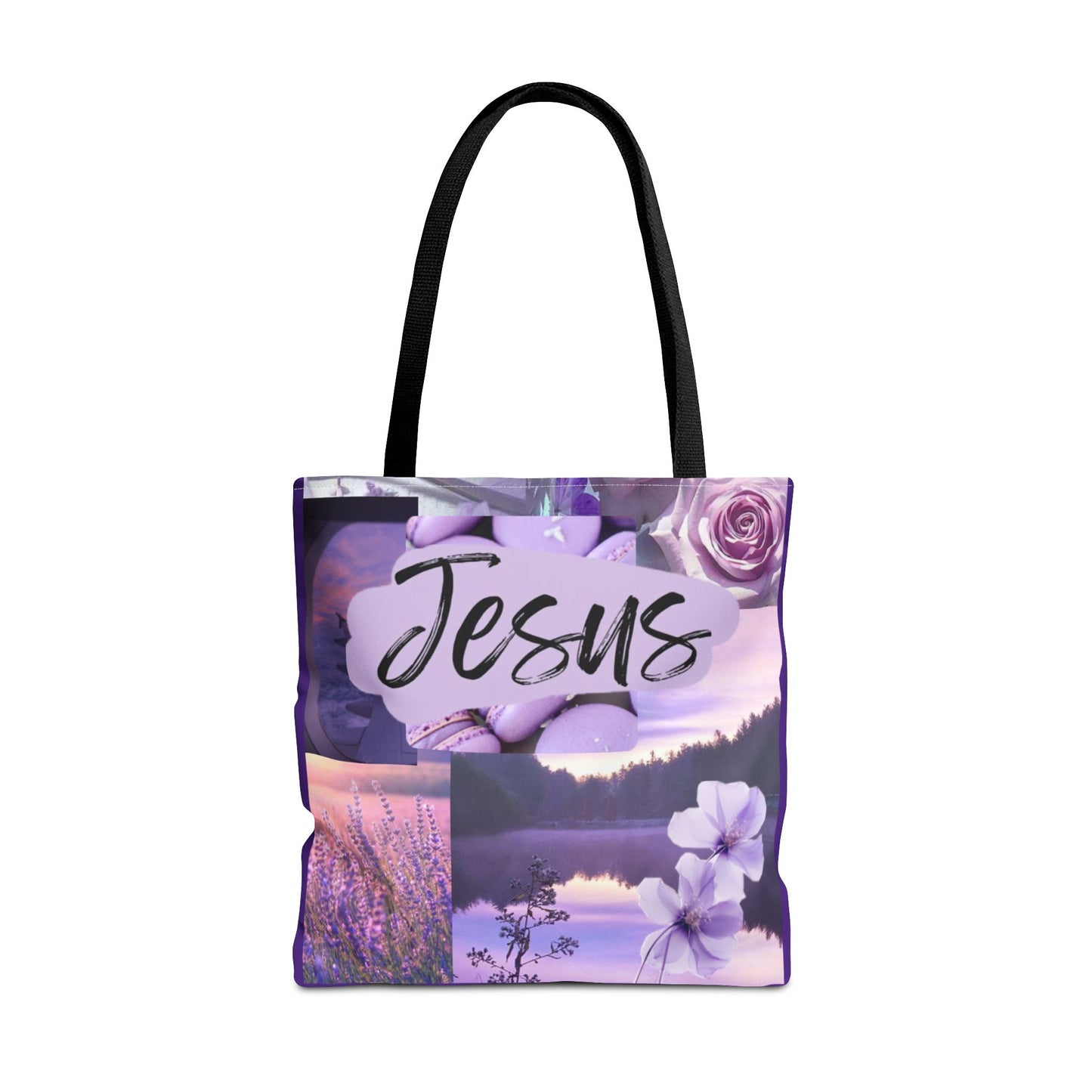 Jesus totes, calm, covered, and centered