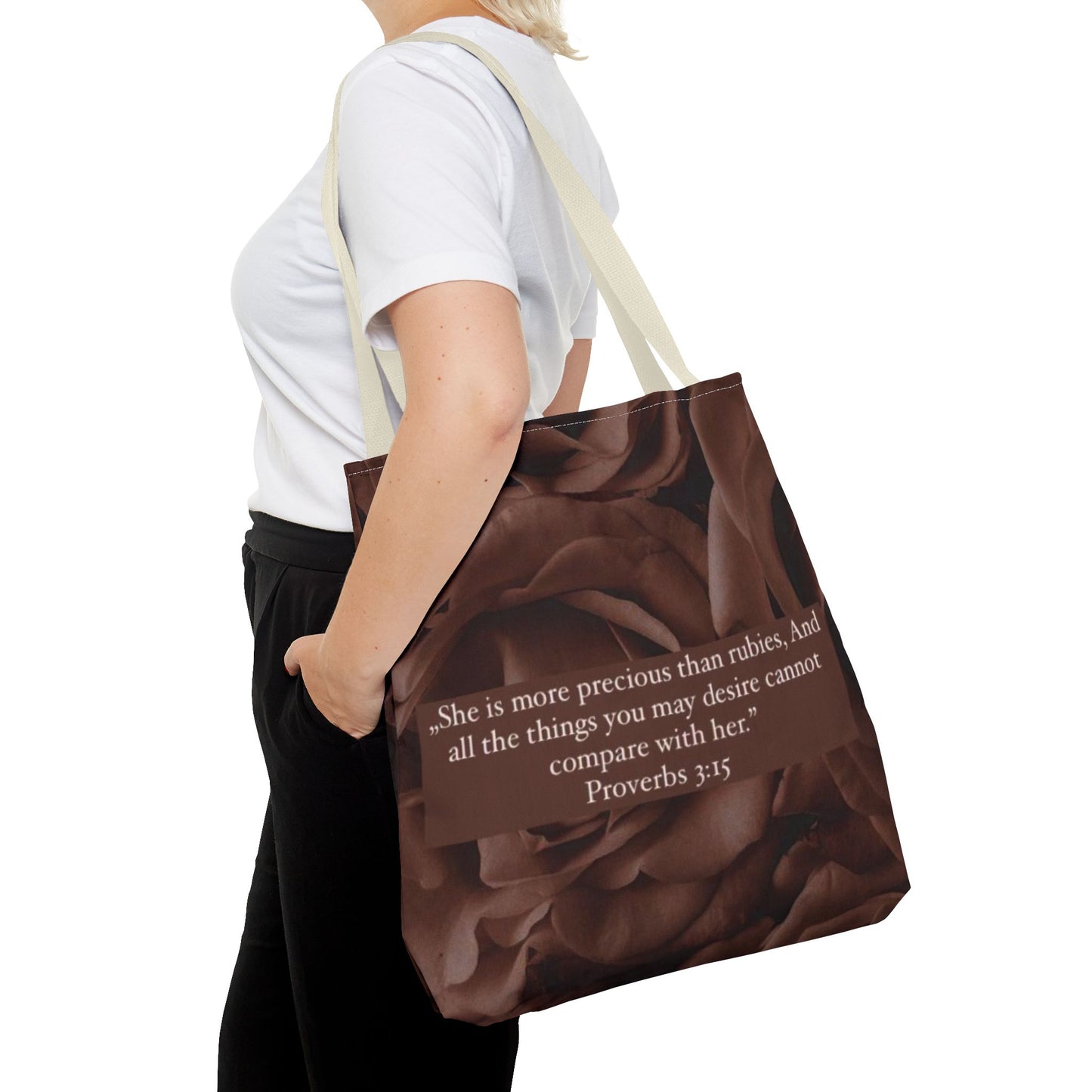 More precious than rubies Tote Bag proverbs 3:15