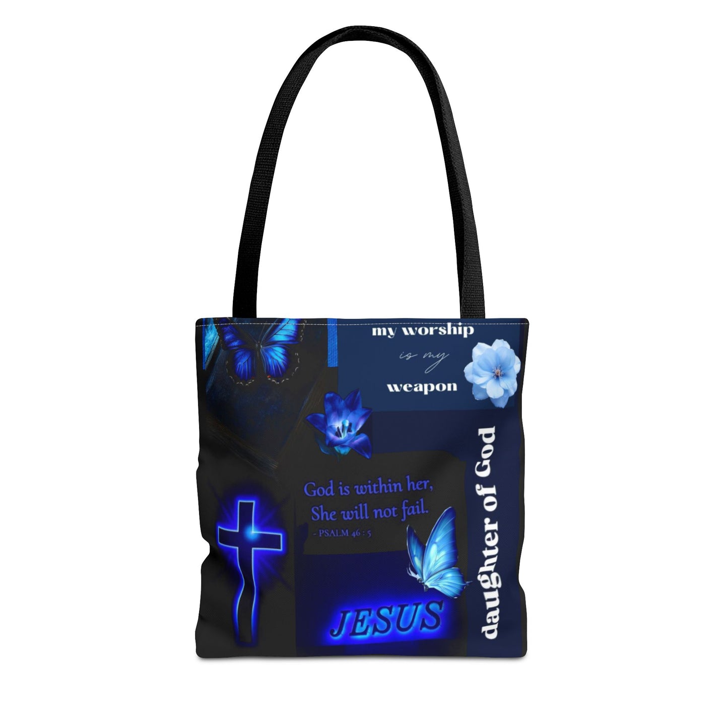 Inspirational Tote Bag for Christian Women - 'Daughter of God' Design
