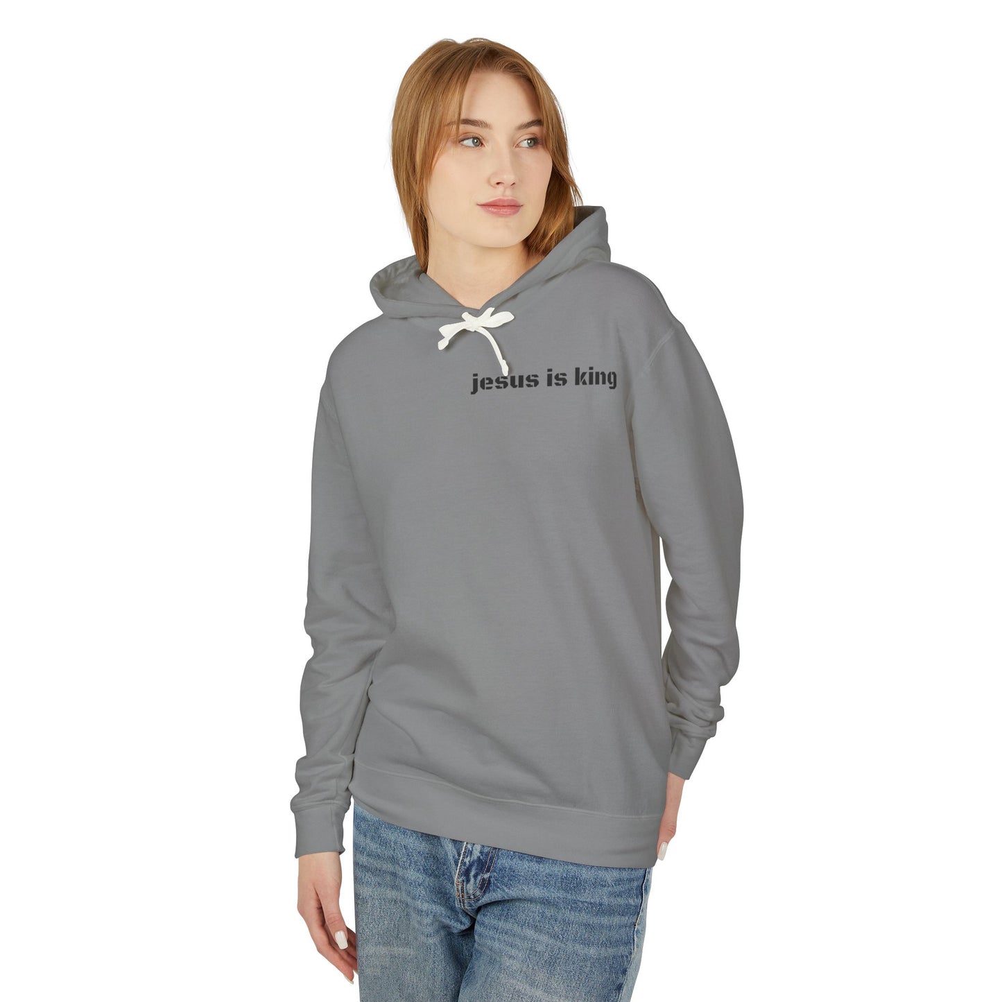 Jesus is king resurrection power hoodie