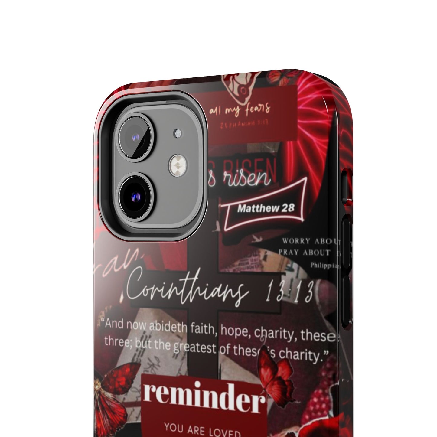 You are loved phone case, faith, love, and bold truth