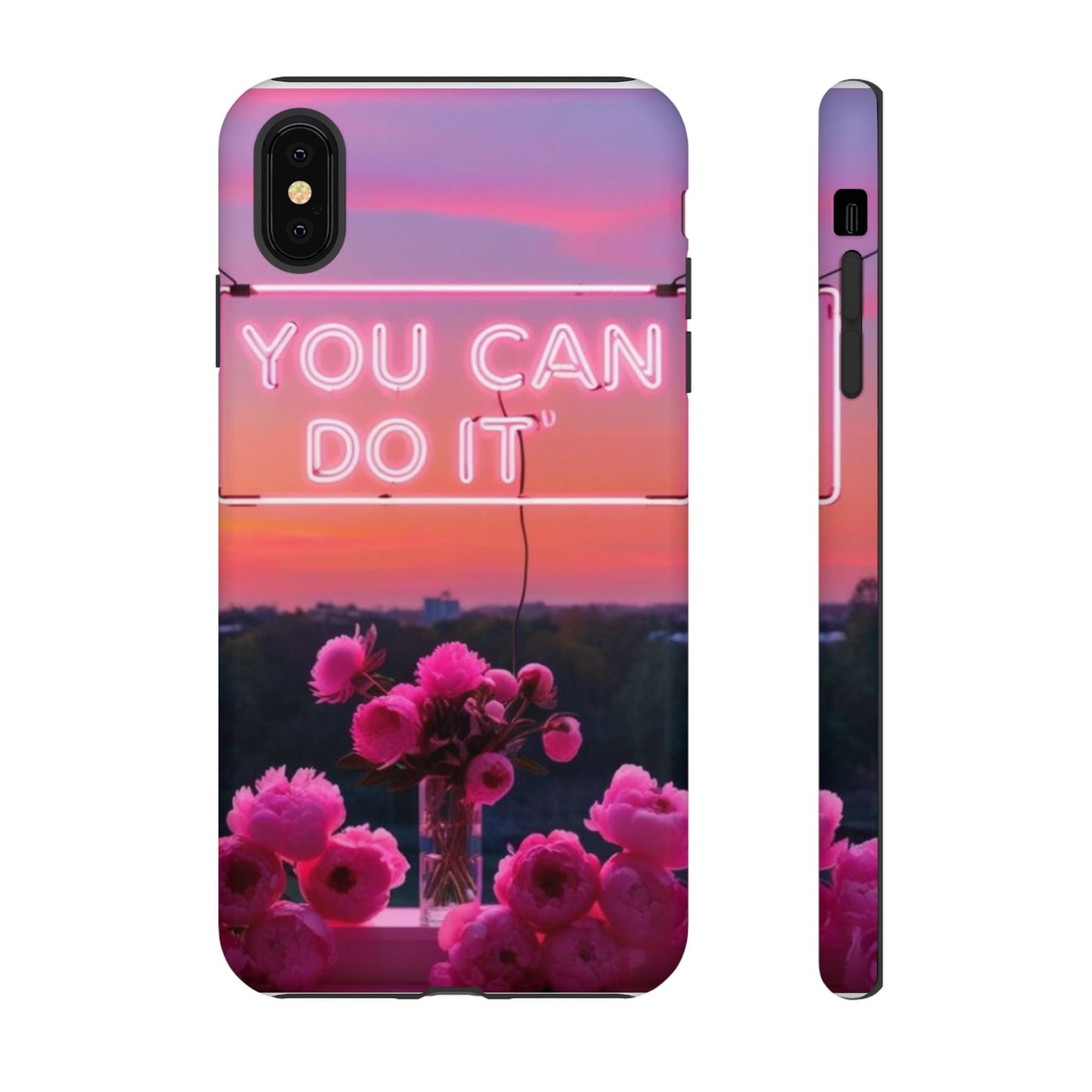 You can do it phone case bold words, soft strength