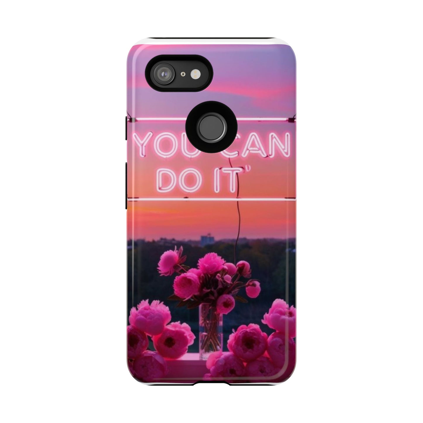 You can do it phone case bold words, soft strength