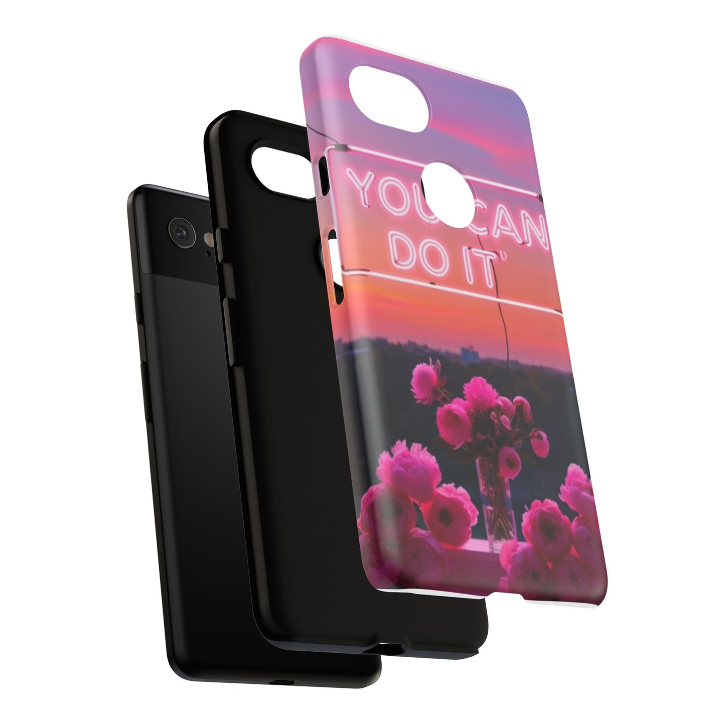You can do it phone case bold words, soft strength