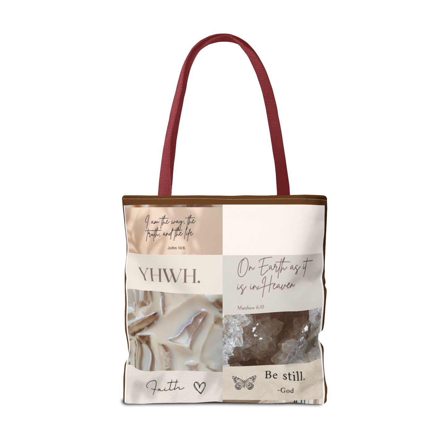 On earth as it is in heaven Tote Bag