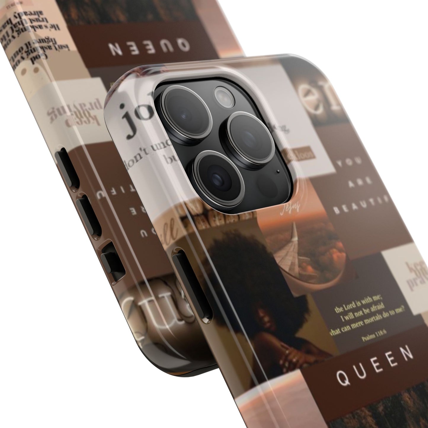 Jesus is King phone case identity, trust and power and every hold