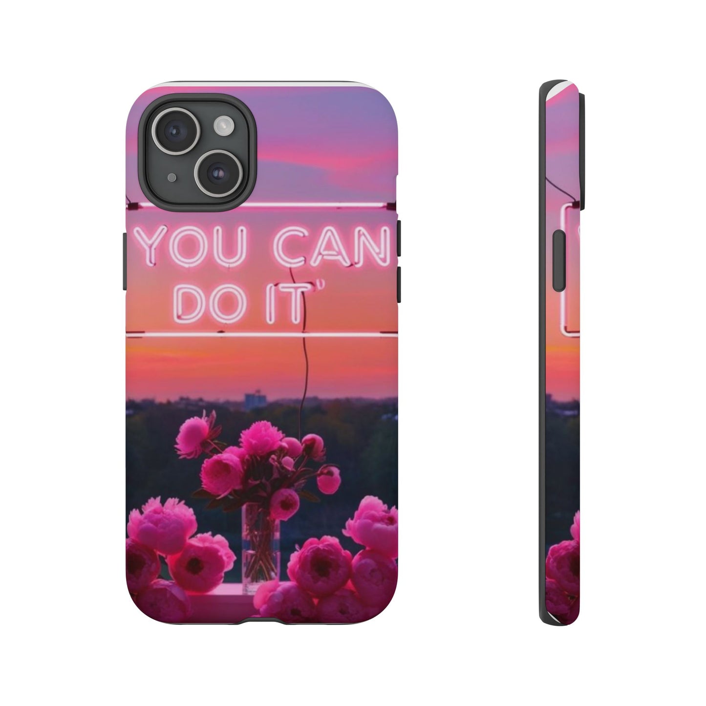 You can do it phone case bold words, soft strength