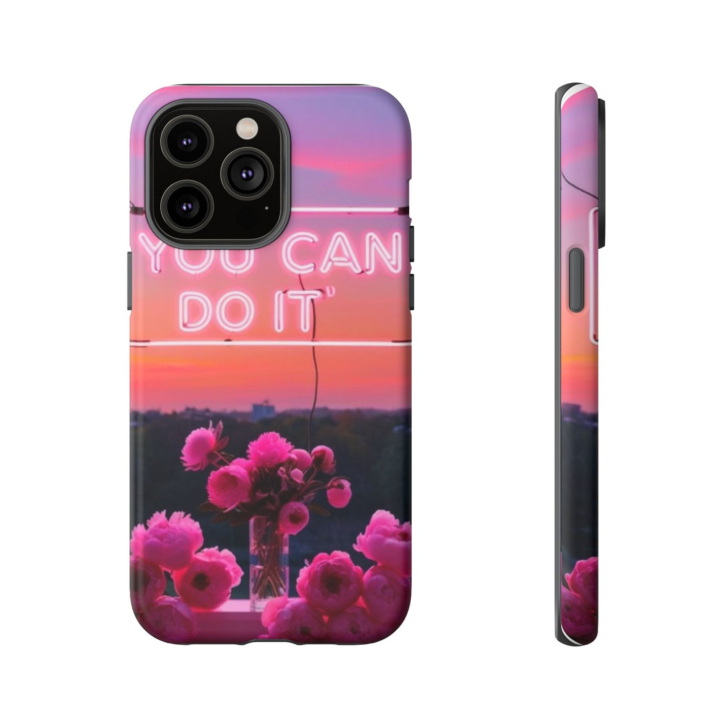 You can do it phone case bold words, soft strength