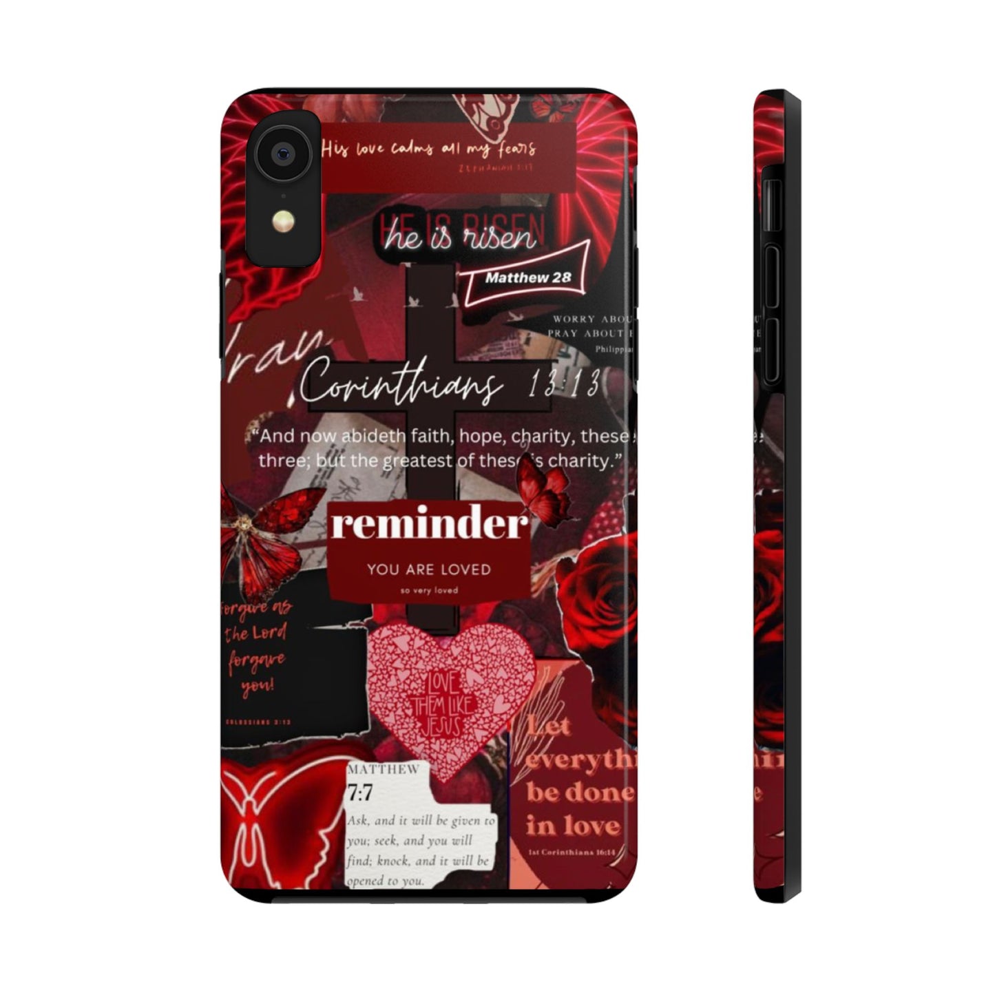 You are loved phone case, faith, love, and bold truth
