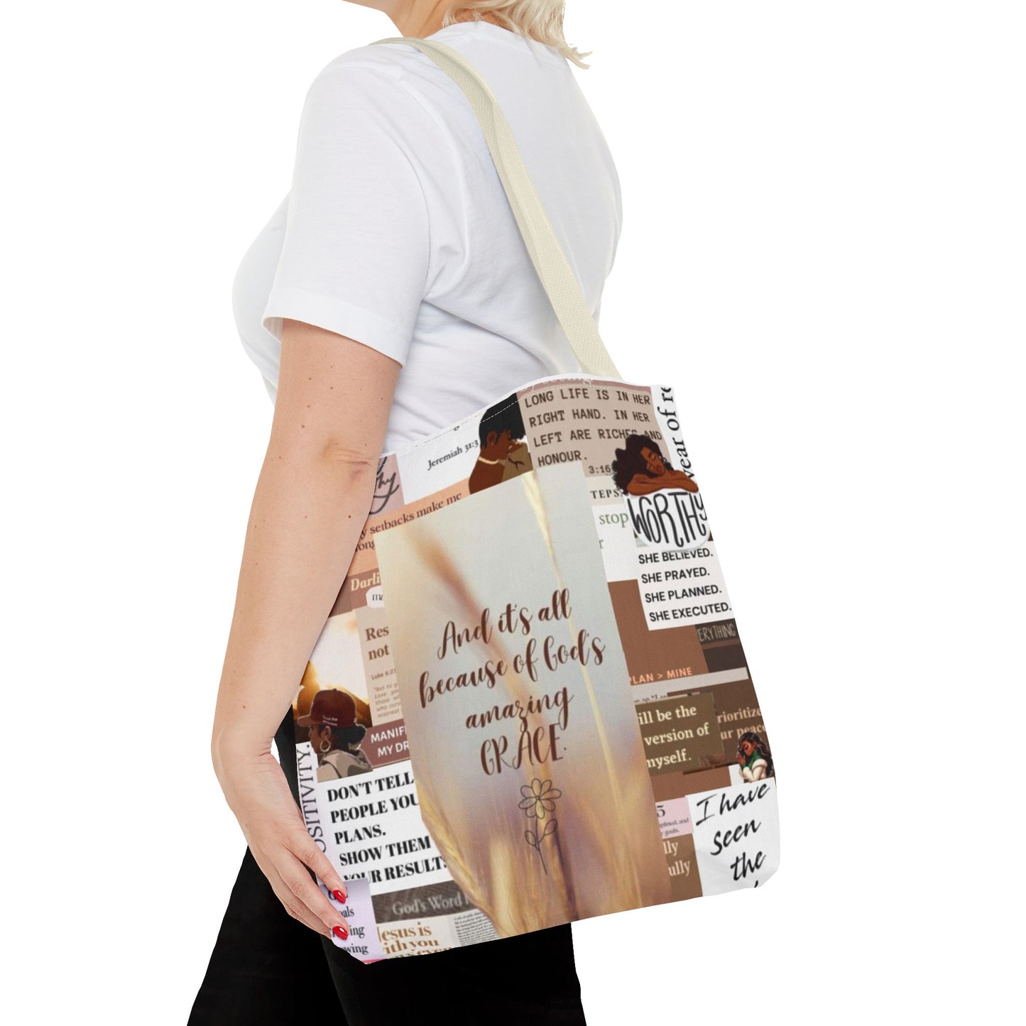 Gods amazing grace Tote Bag