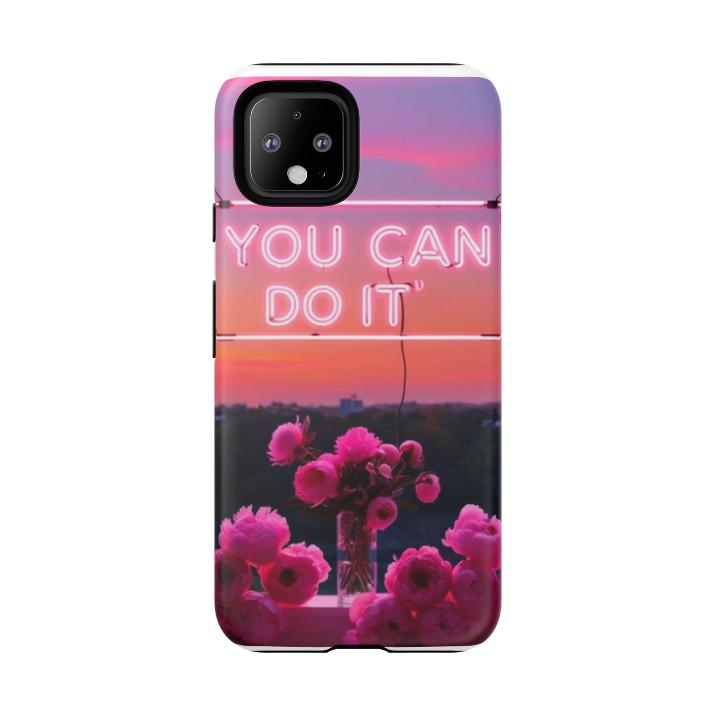 You can do it phone case bold words, soft strength
