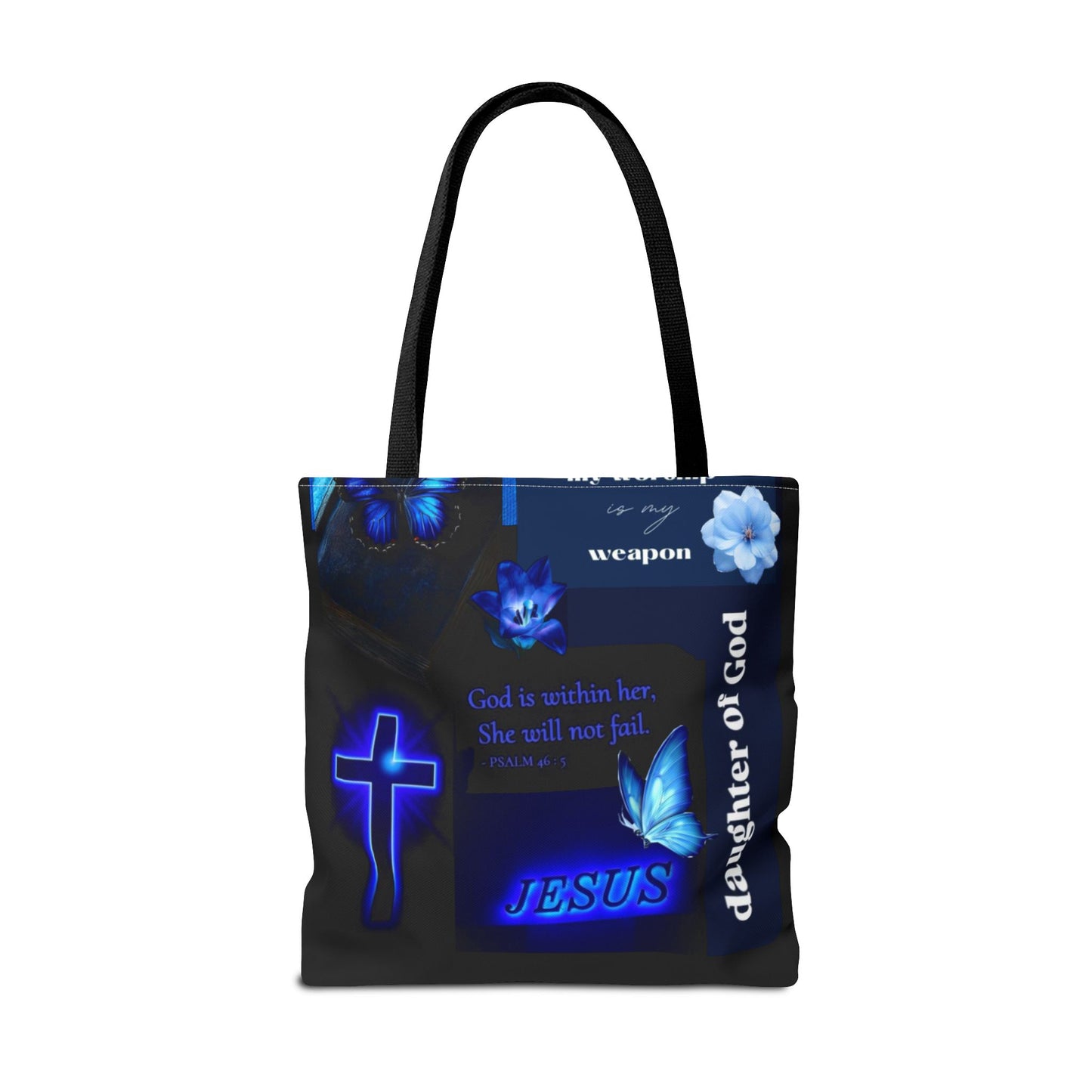 Inspirational Tote Bag for Christian Women - 'Daughter of God' Design