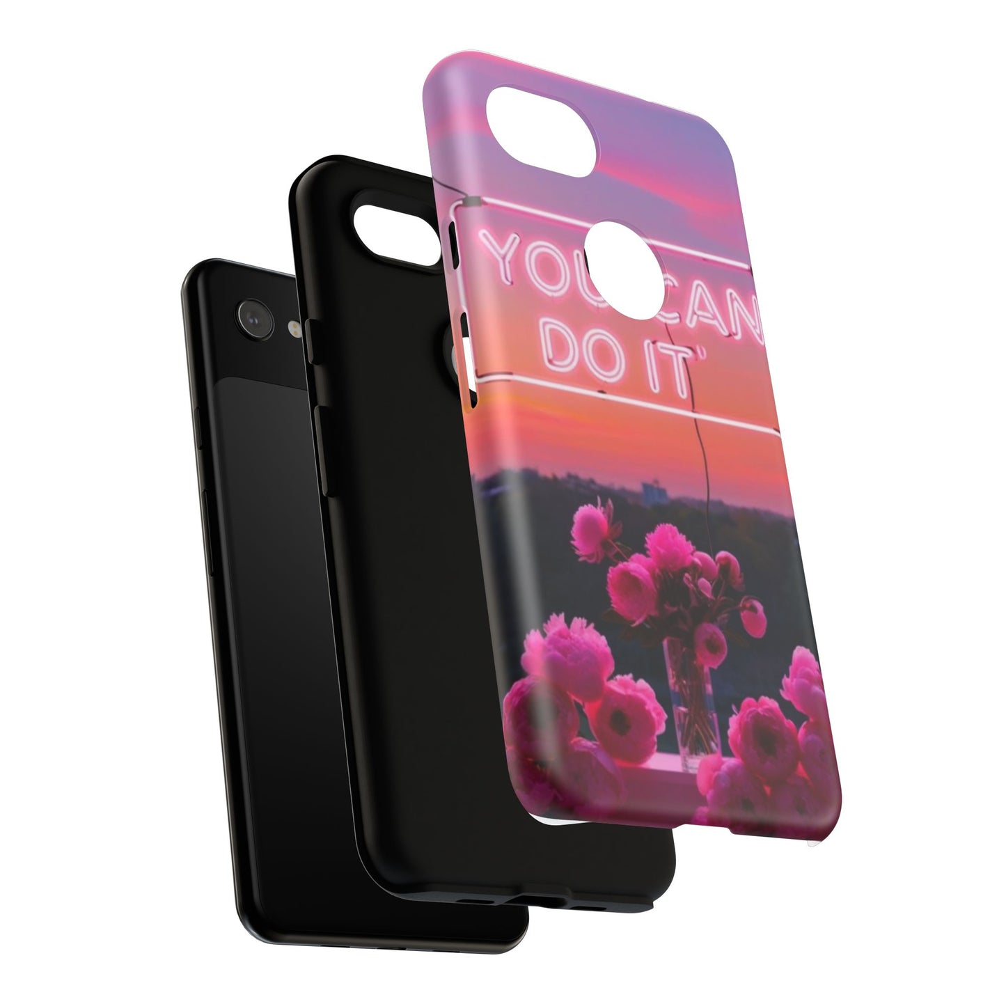 You can do it phone case bold words, soft strength