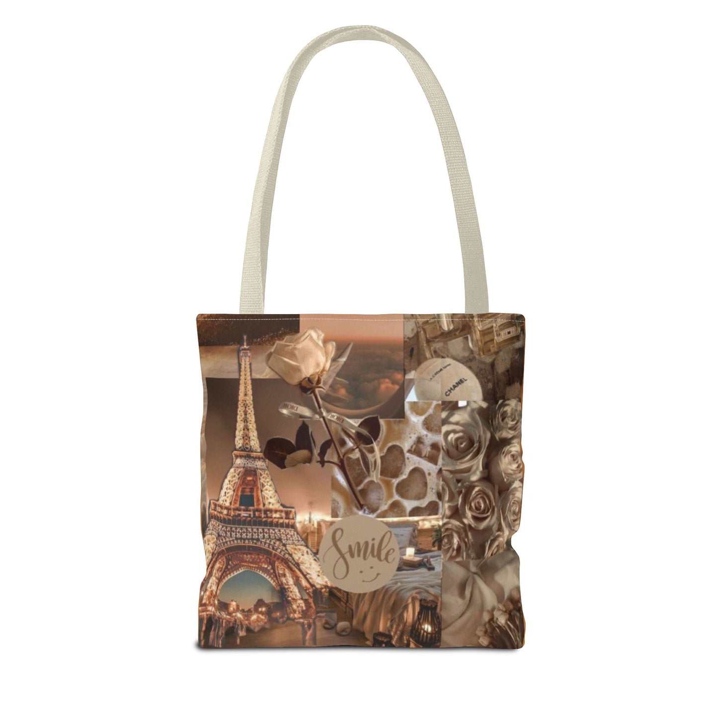 Chic Eiffel Tower Tote Bag - Stylish AOP Design for Everyday Use