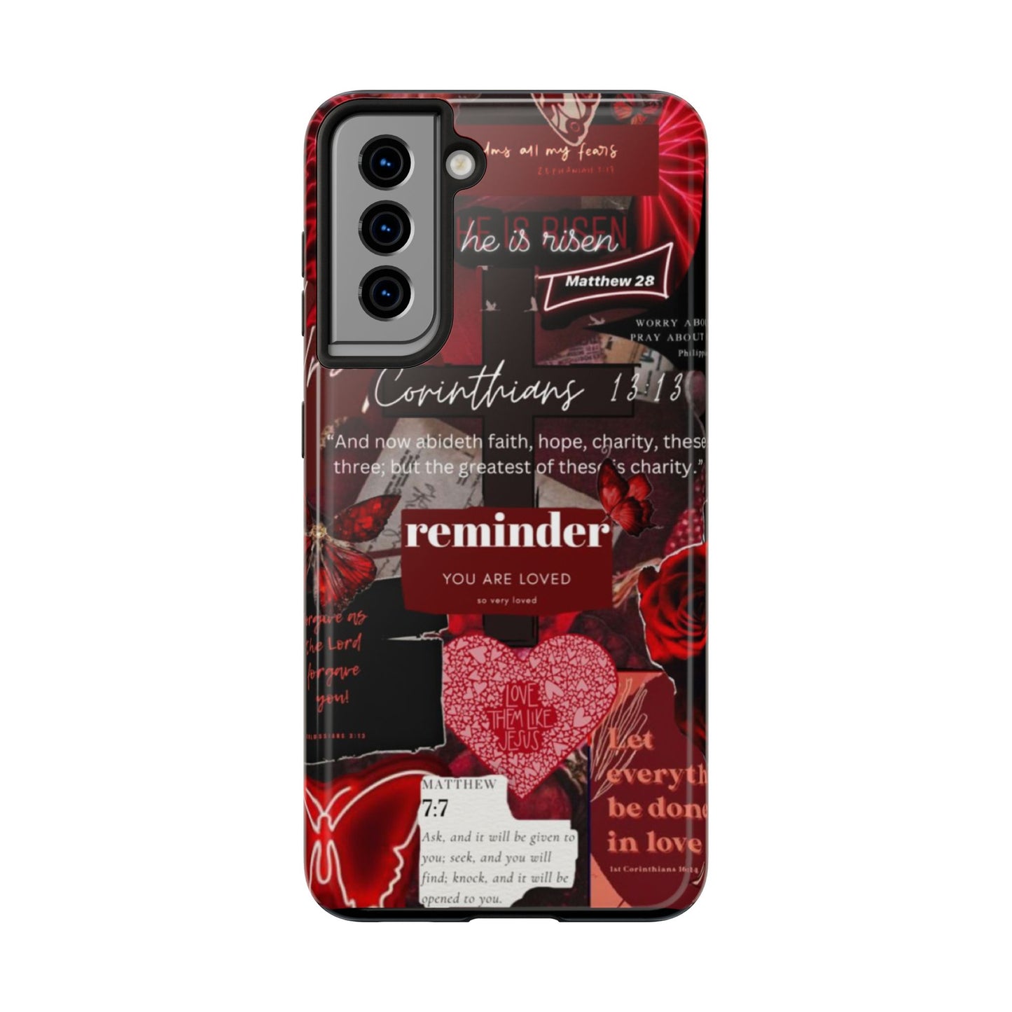 You are loved phone case, faith, love, and bold truth