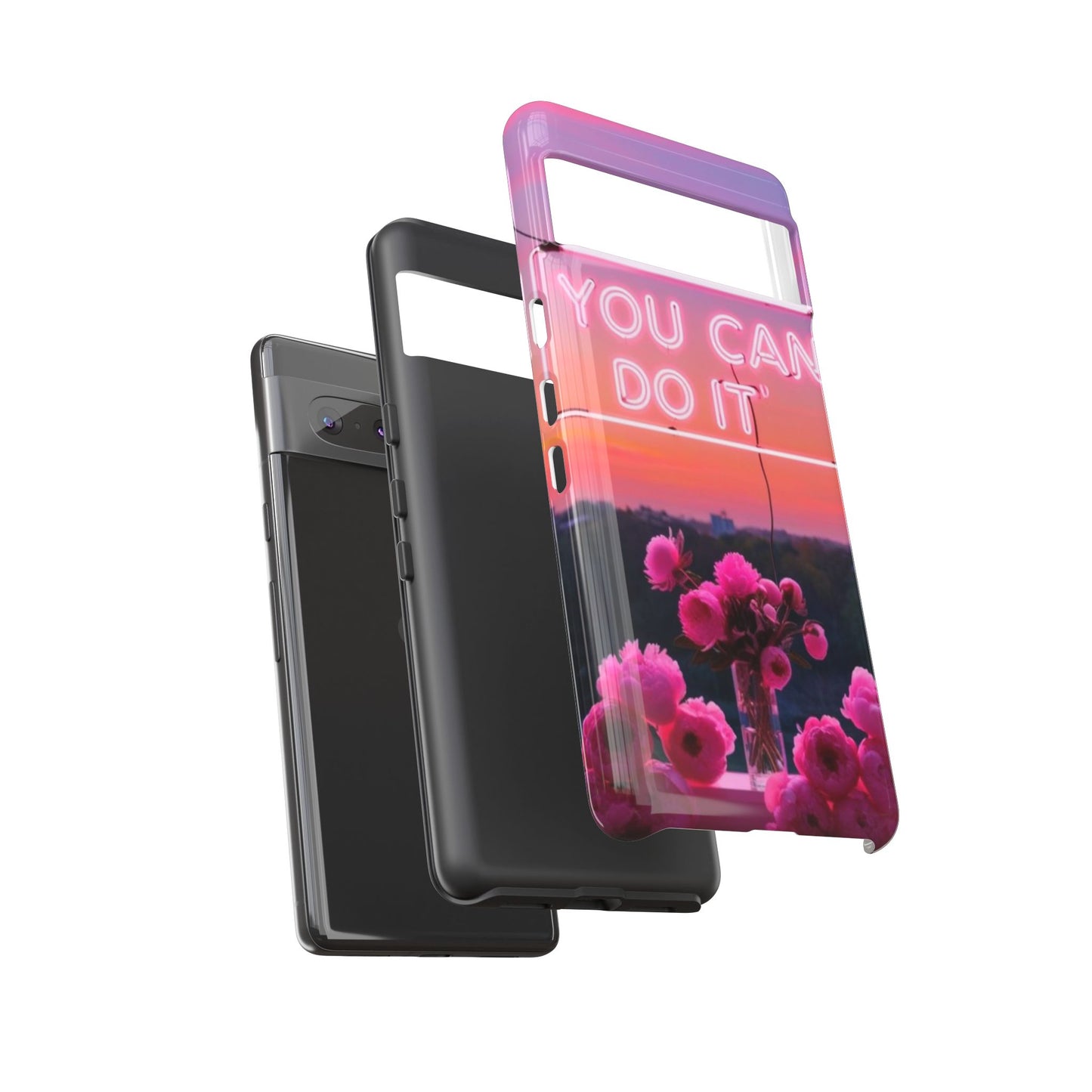 You can do it phone case bold words, soft strength