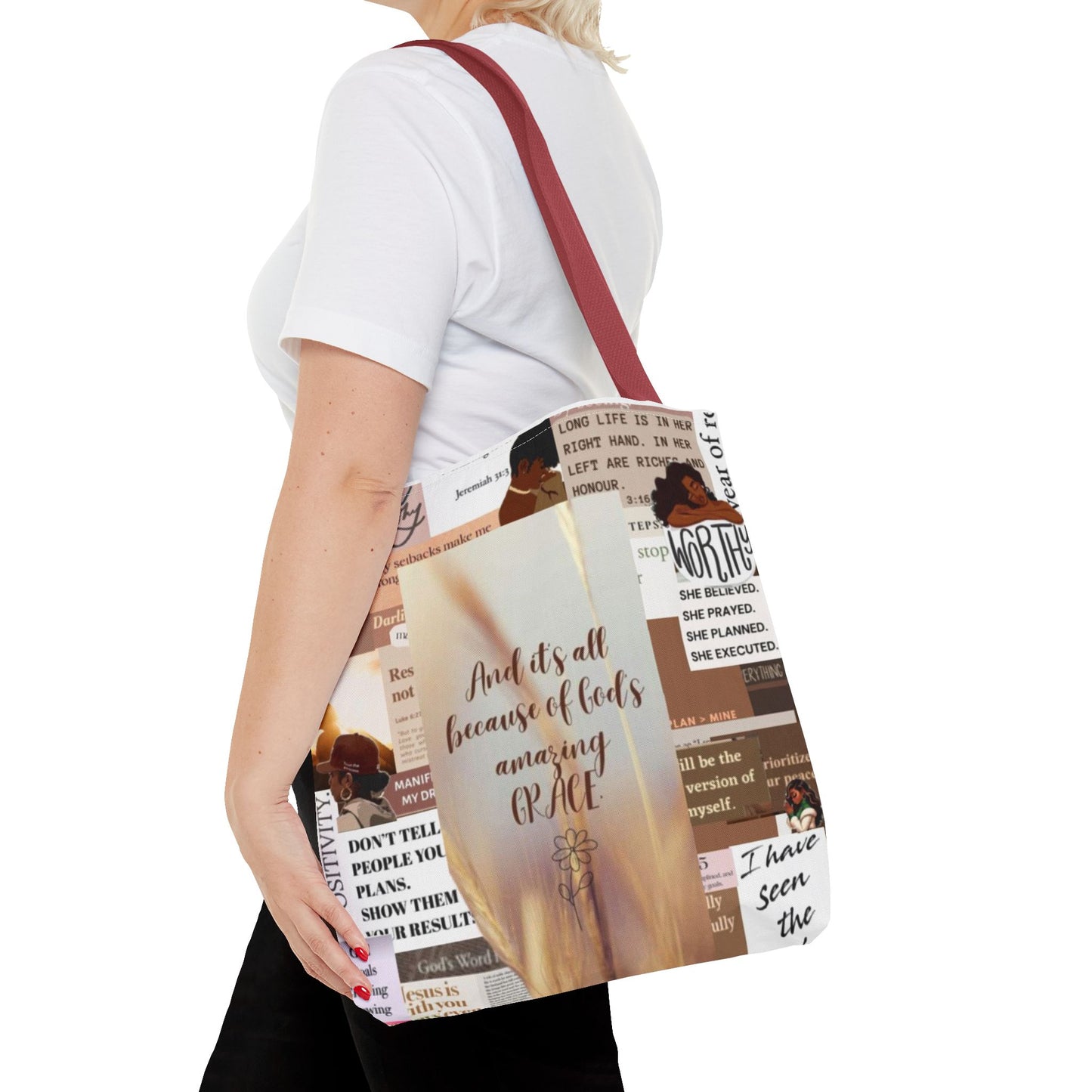 Gods amazing grace Tote Bag