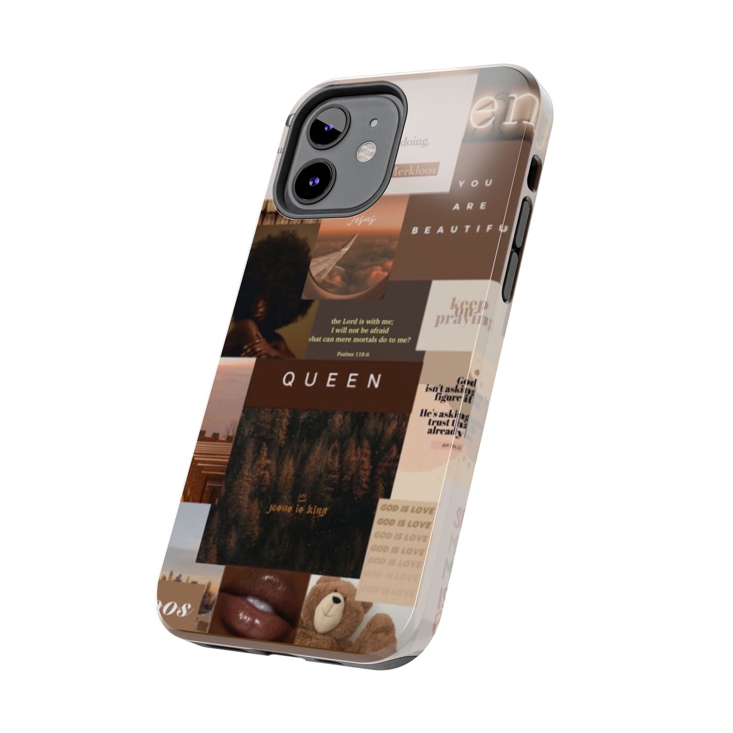 Jesus is King phone case identity, trust and power and every hold