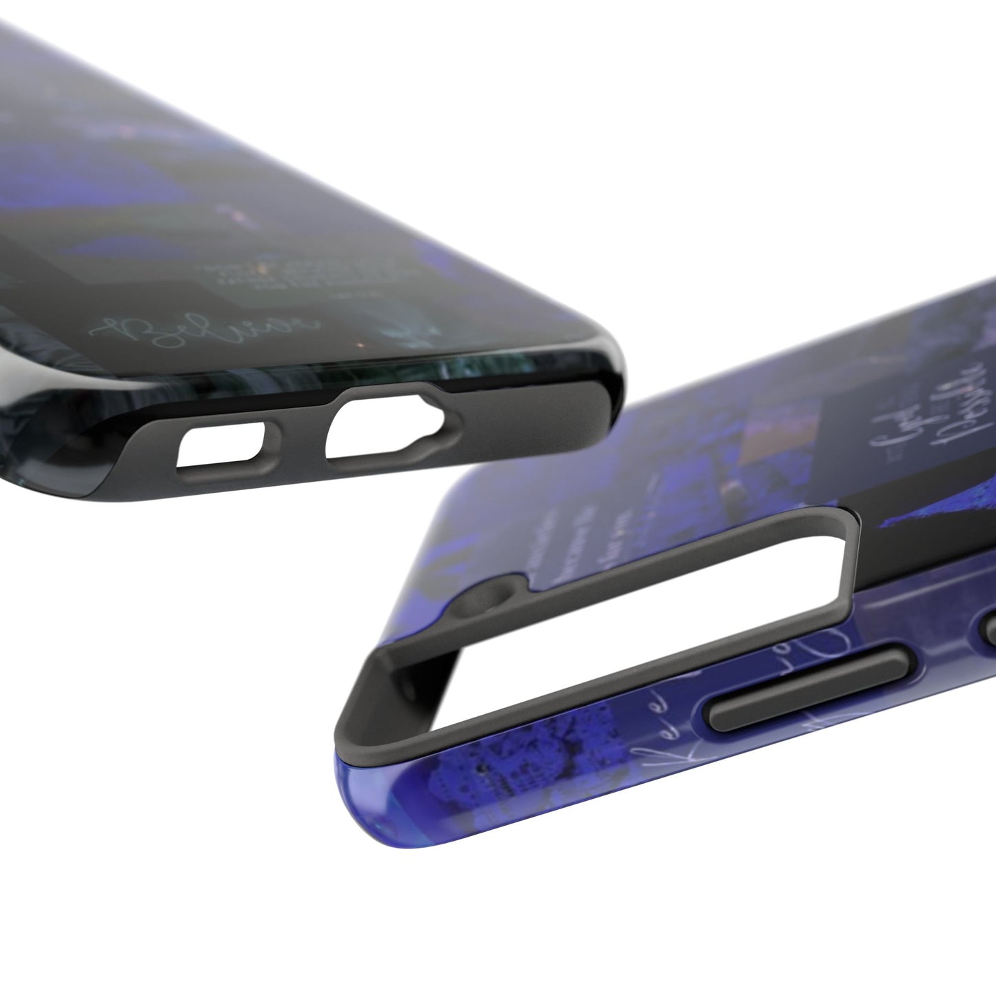 Deep blue faith, phone case with God, all things are possible