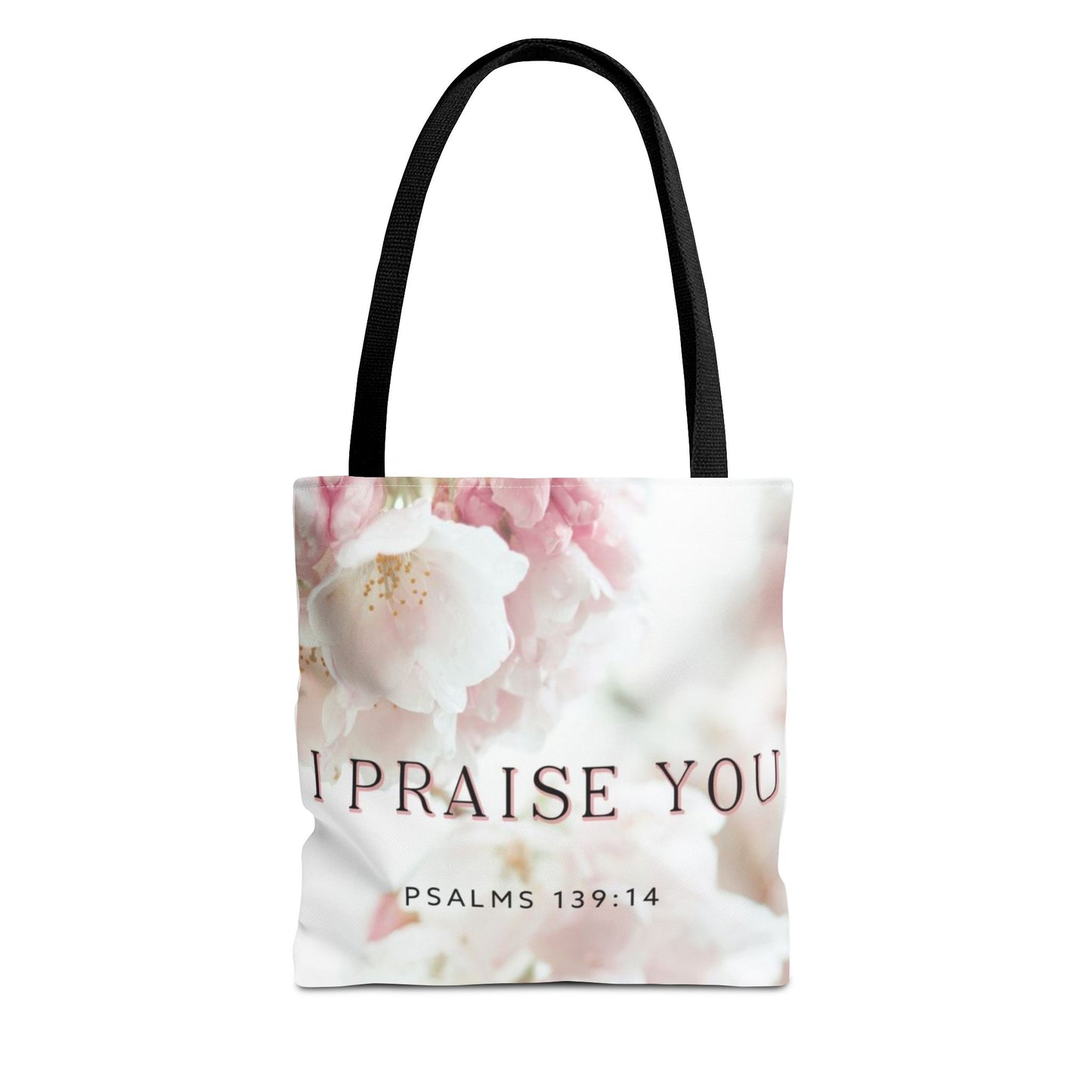 I praise you Tote Bag psalm 139:14