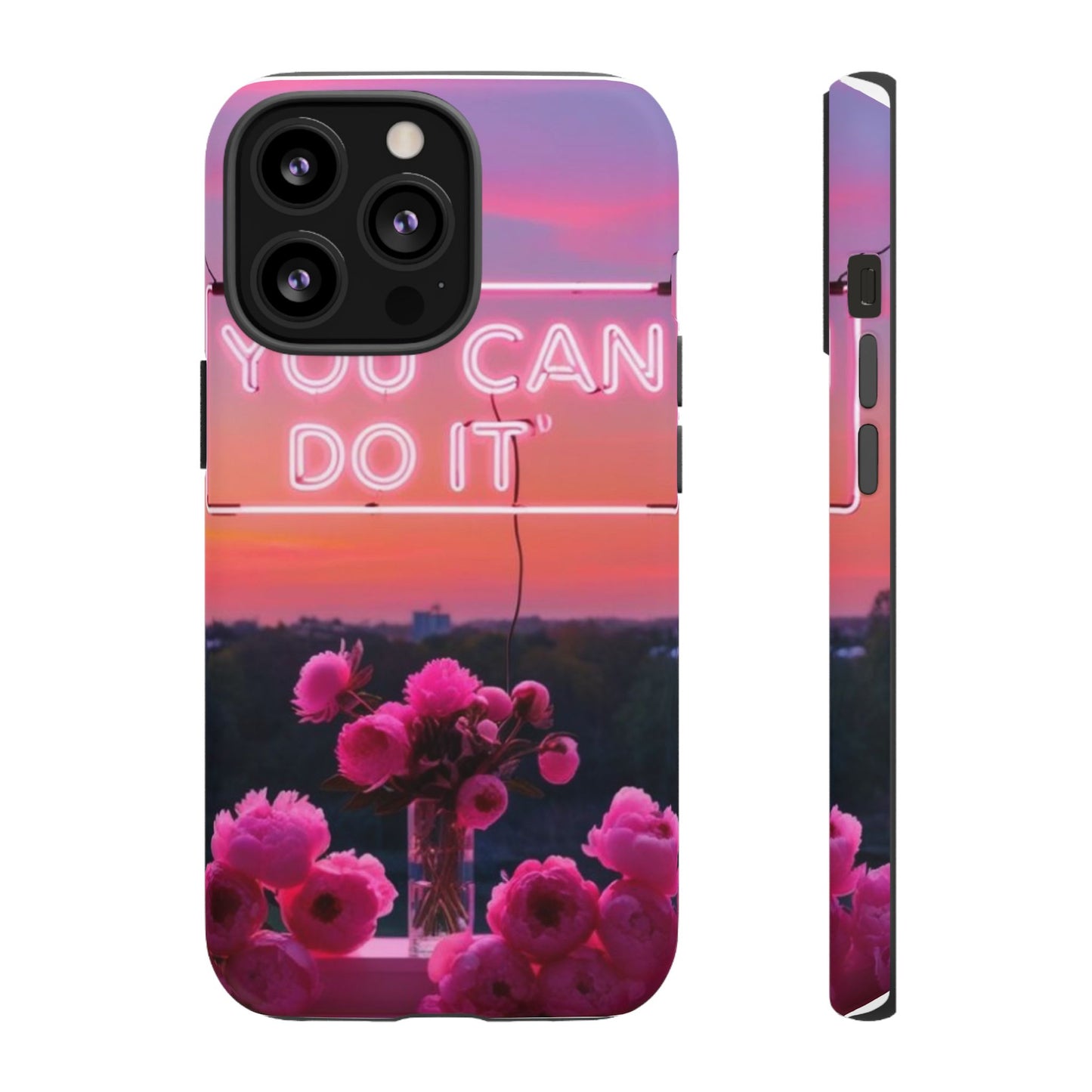 You can do it phone case bold words, soft strength